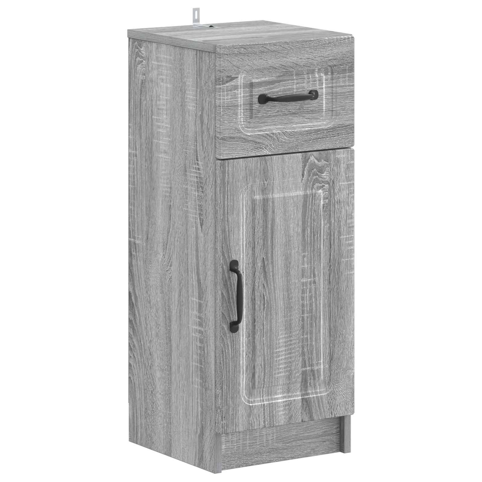 vidaXL 2-teiliges Badezimmer Schrank Set UTRECHT Sonoma-Grau