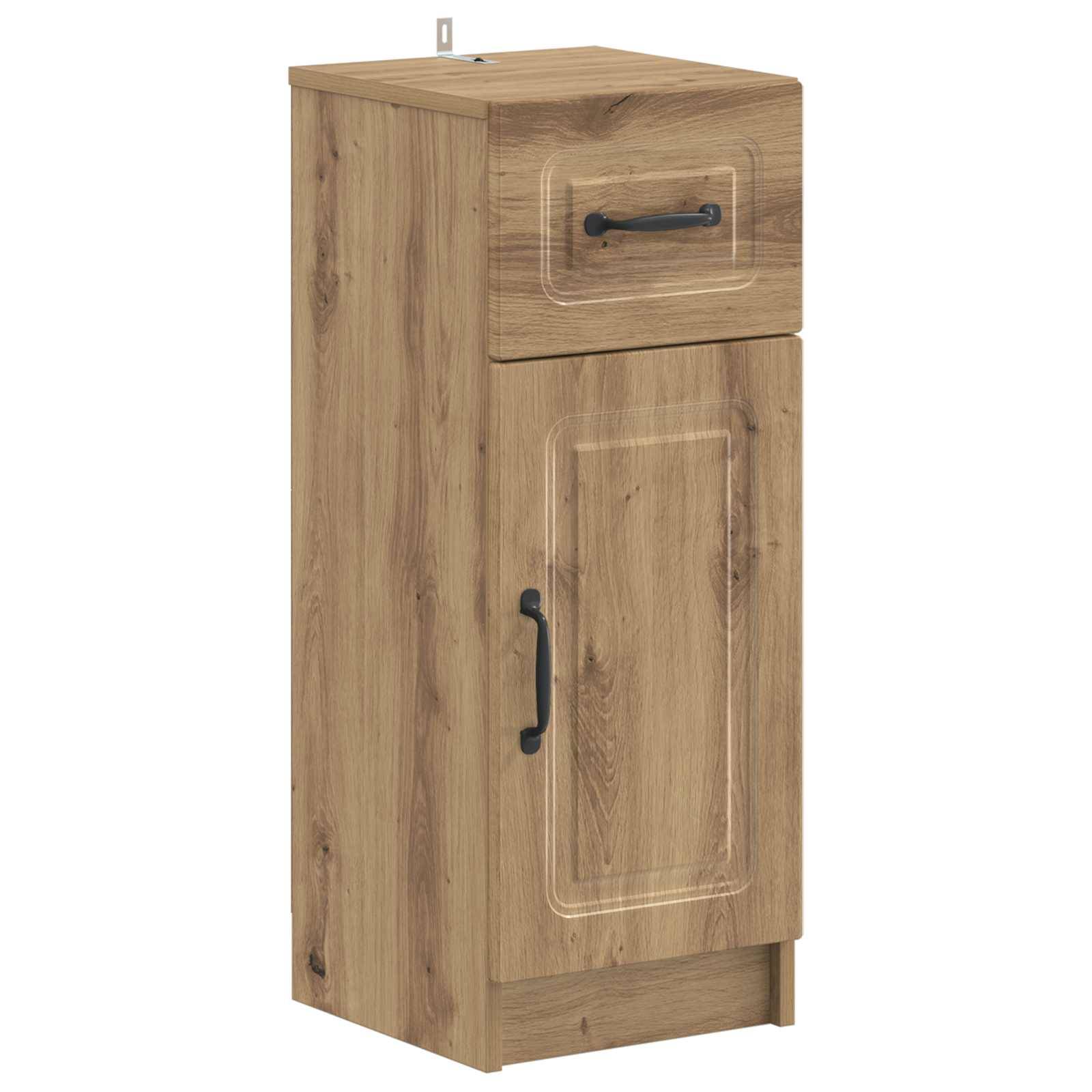 vidaXL 4-teiliges Badezimmer-Schrank-Set UTRECHT Artisan-Eiche