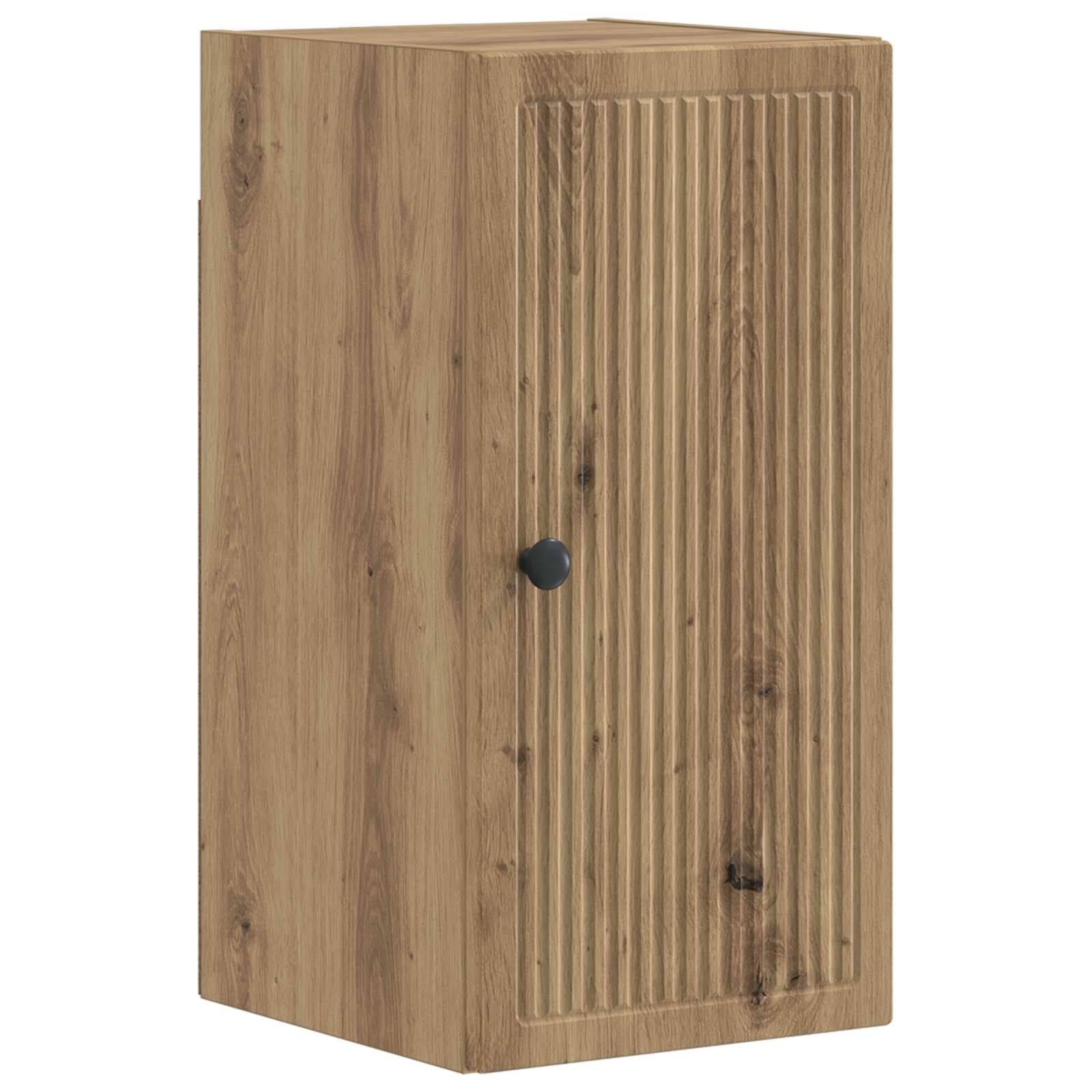 vidaXL 3-teiliges Badezimmer-Schranksystem EDE Artisan-Eiche