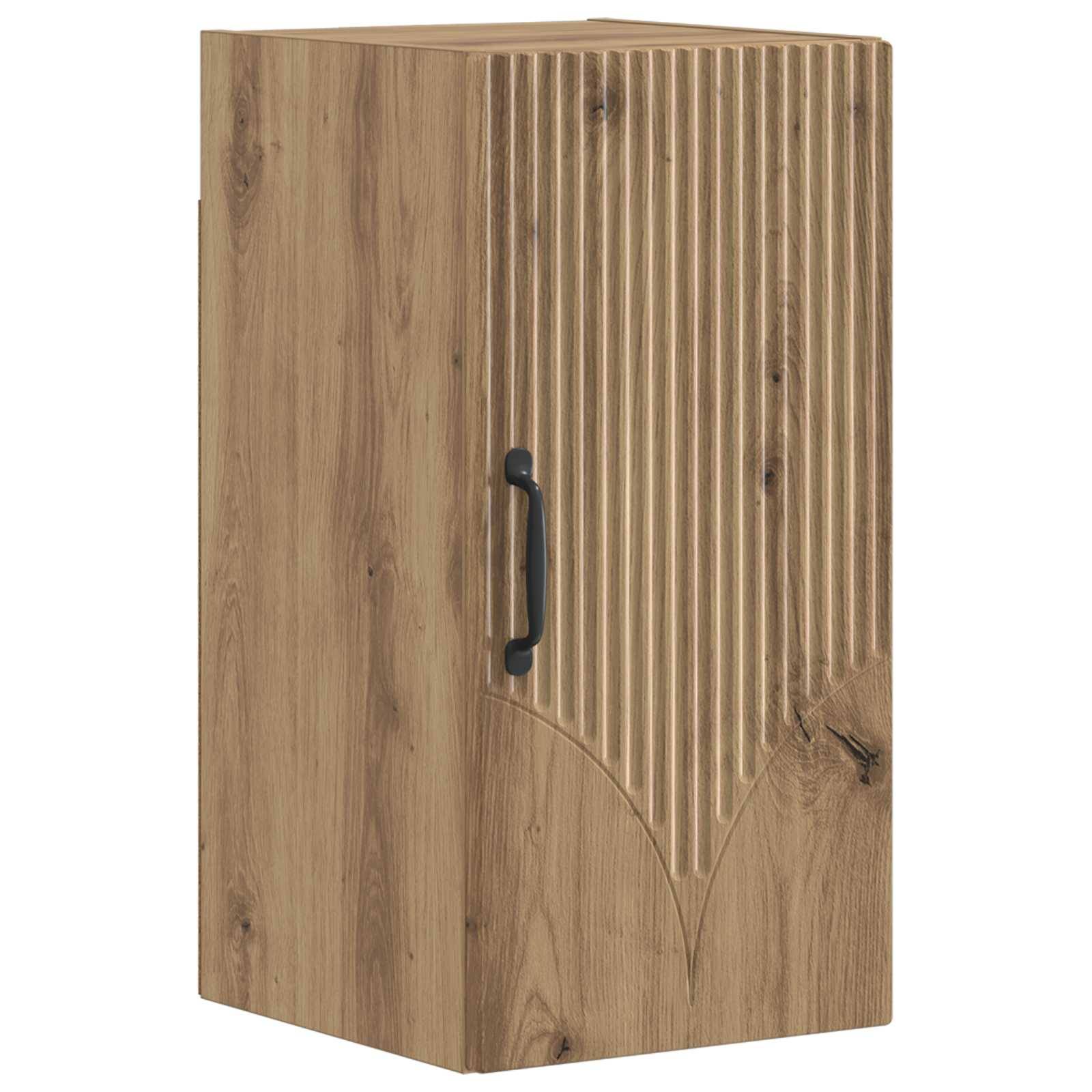 vidaXL 3-teiliges Badezimmer-Schranksystem HOORN Artisan-Eiche