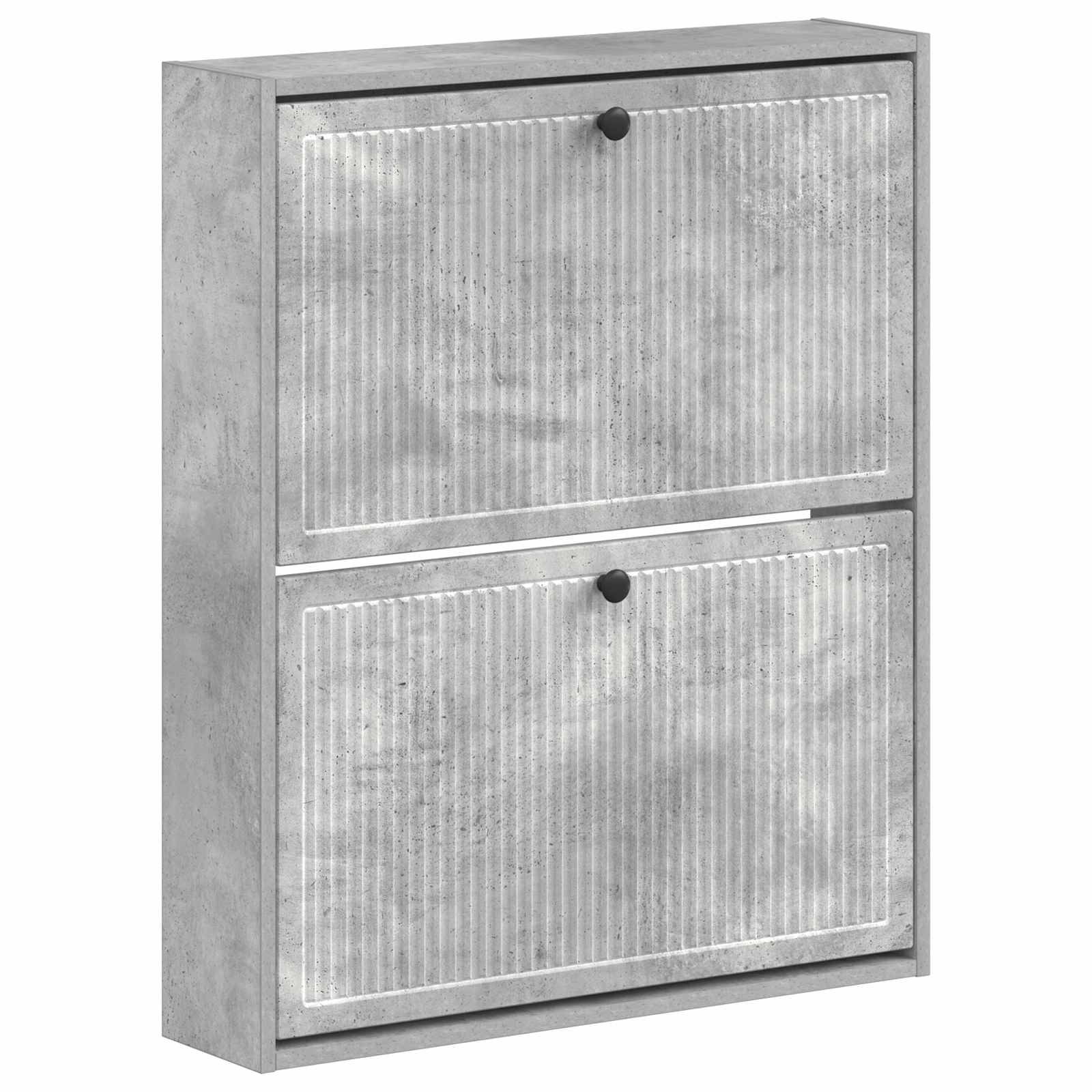 vidaXL Wandmontierter Schuhschrank EDE 71 x 17 x 86 cm Holzwerkstoff