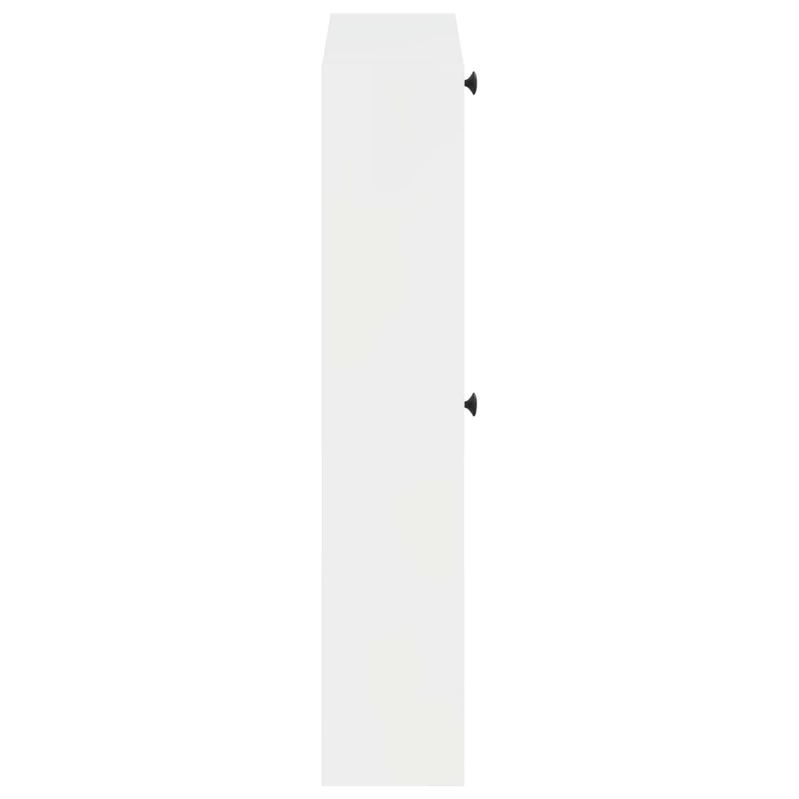 vidaXL Wandmontierter Schuhschrank ALKMAAR 71 x 17 x 86 cm