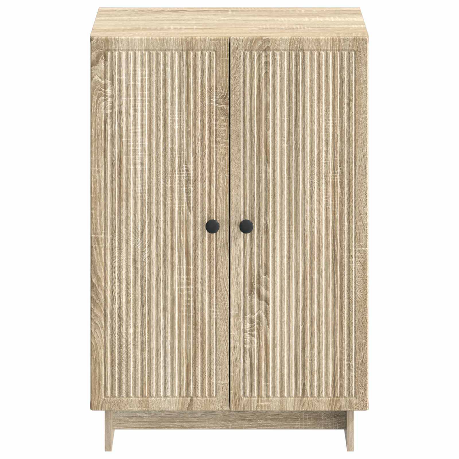 vidaXL Schuhschrank EDE 59,5 x 39,5 x 90 cm Holzwerkstoff Sonoma-Eiche