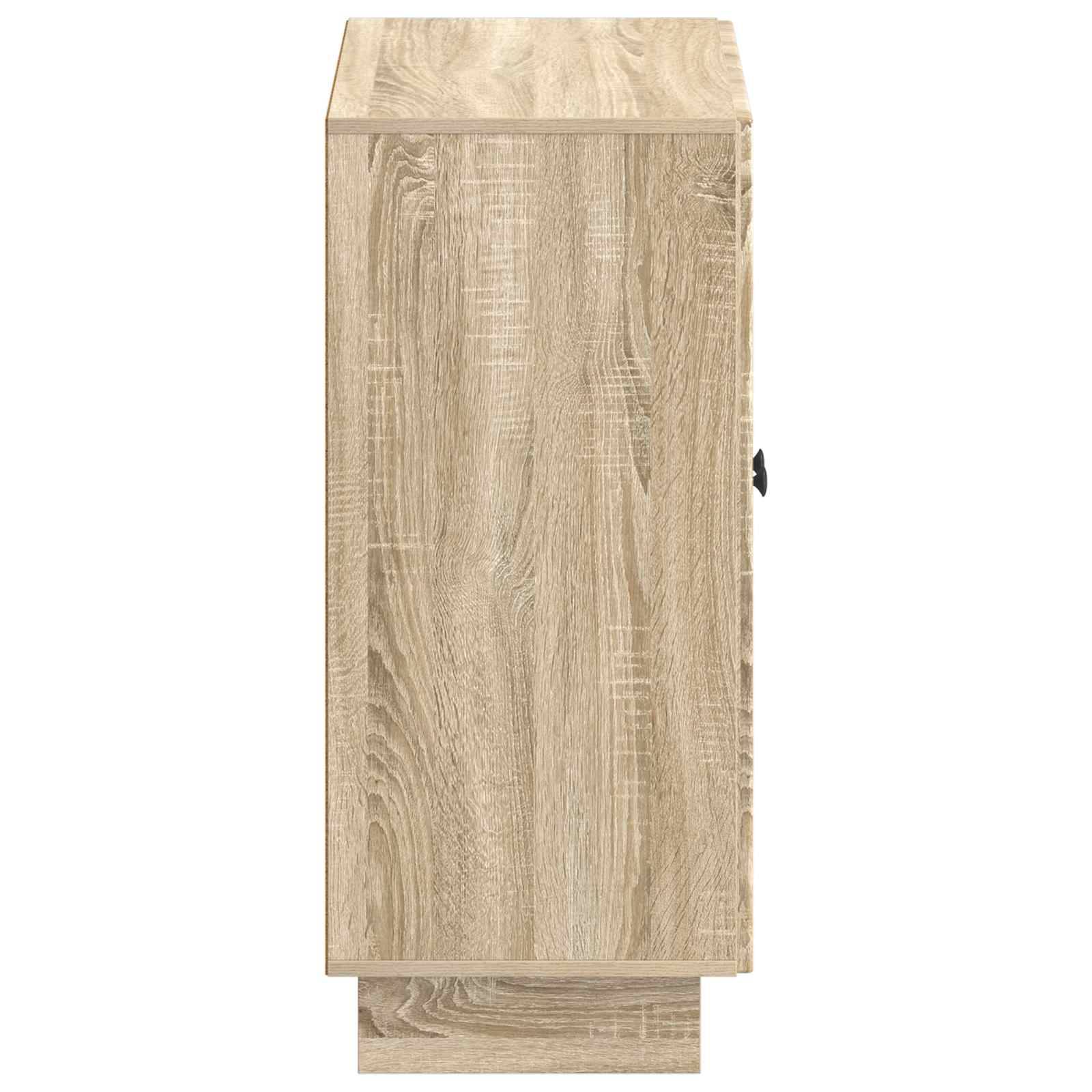 vidaXL Schuhschrank EDE 59,5 x 39,5 x 90 cm Holzwerkstoff Sonoma-Eiche