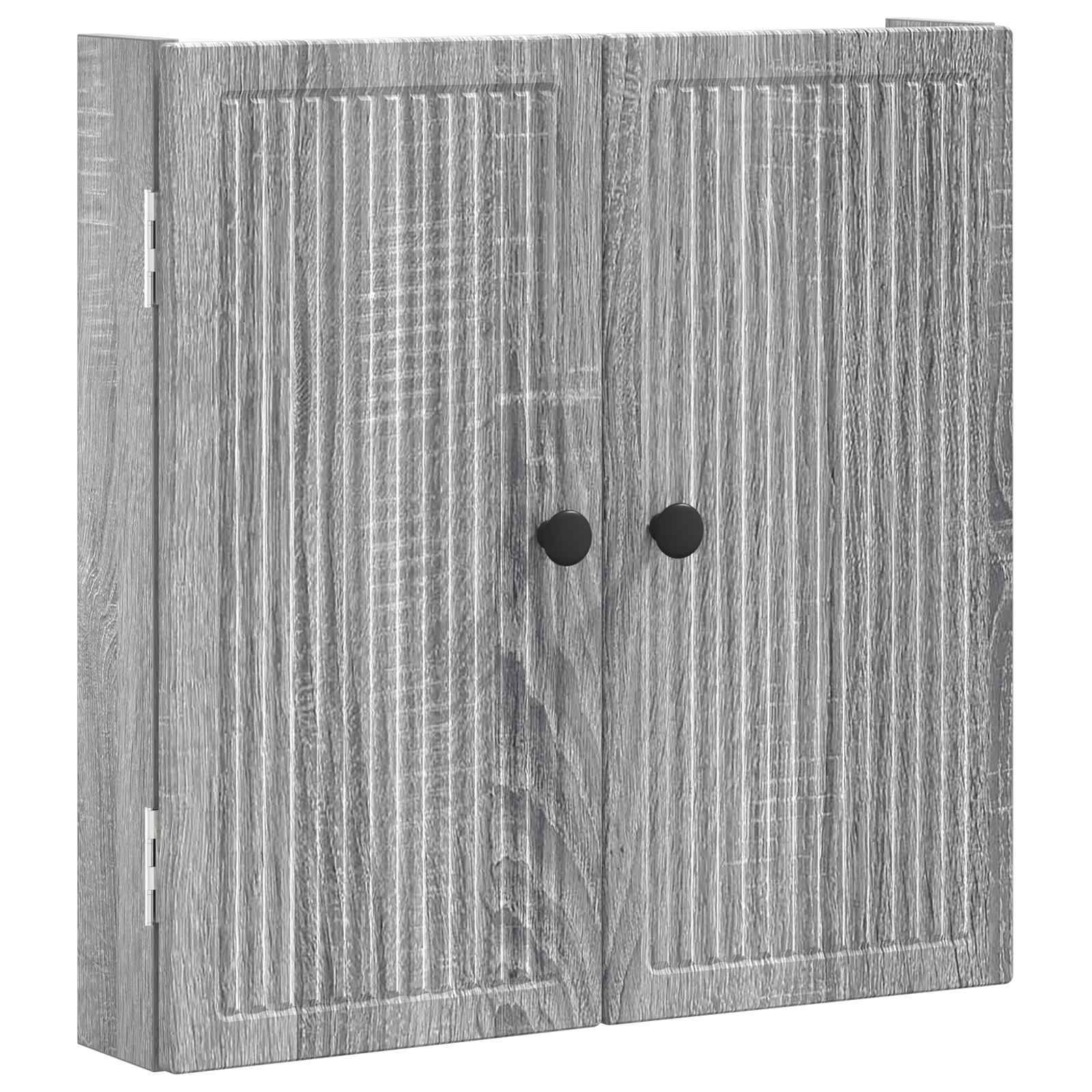 vidaXL Dartboard Schrank EDE Sonoma-Grau 52,5 x 10,5 x 53,5 cm