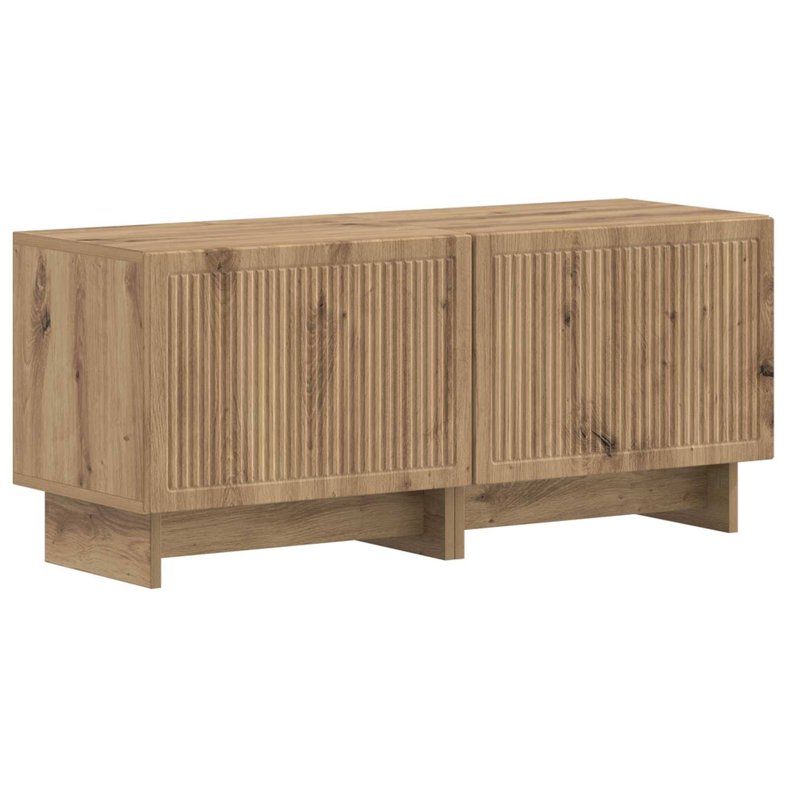 vidaXL TV-Schrank Artisan-Eiche Holzwerkstoff