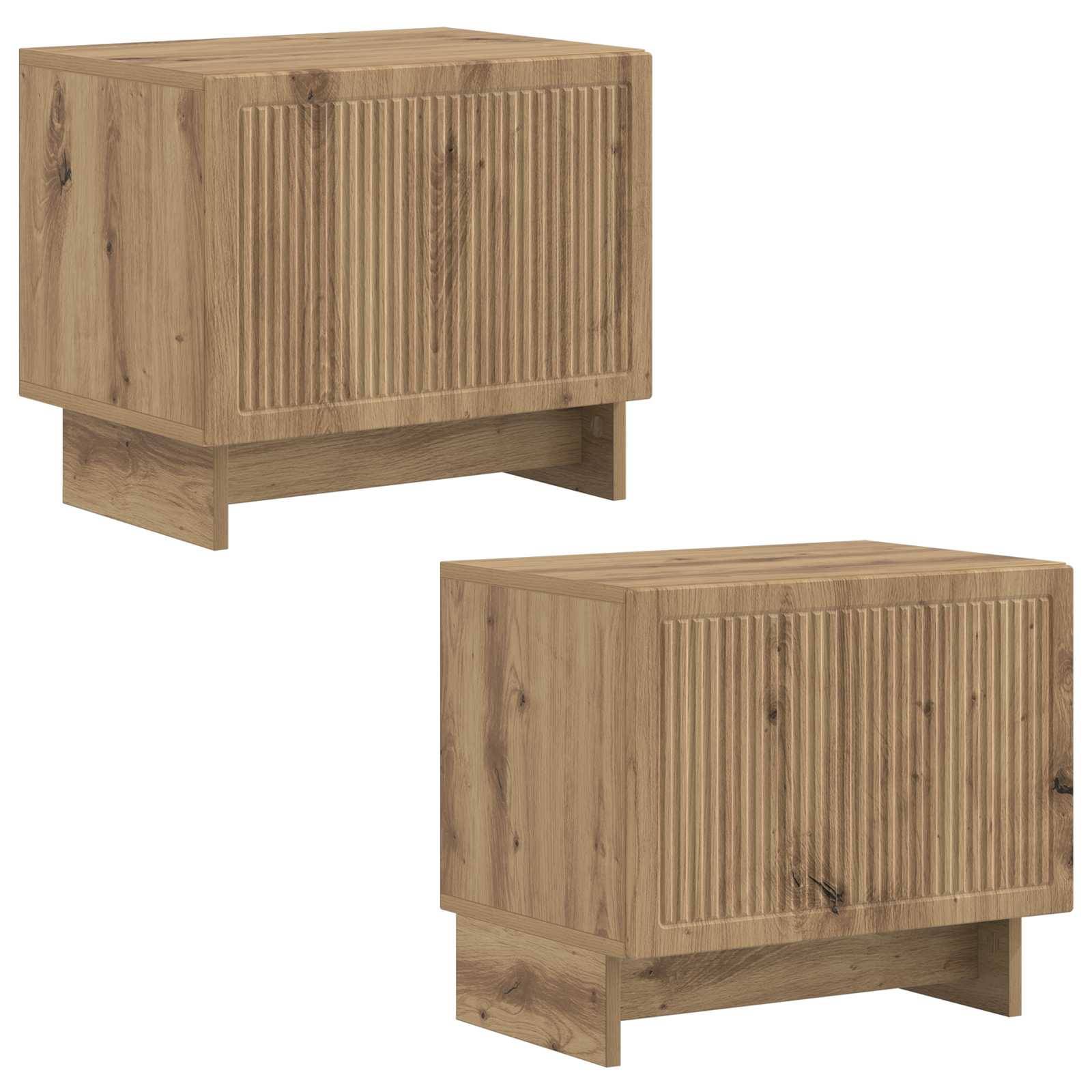 vidaXL TV-Schrank Artisan-Eiche Holzwerkstoff
