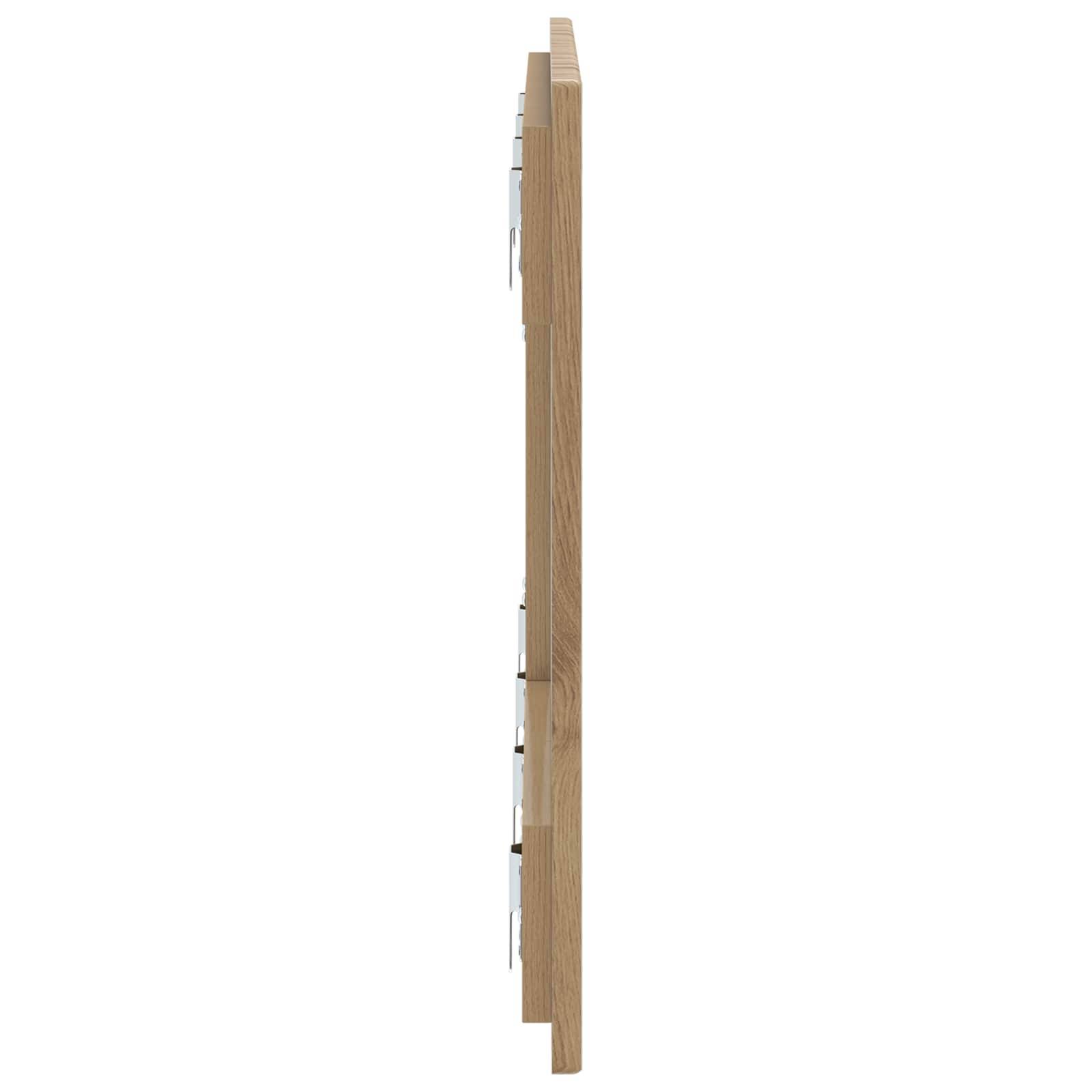 vidaXL Wandmontiertes Kopfteil BREDA Artisan-Eiche Holzwerkstoff