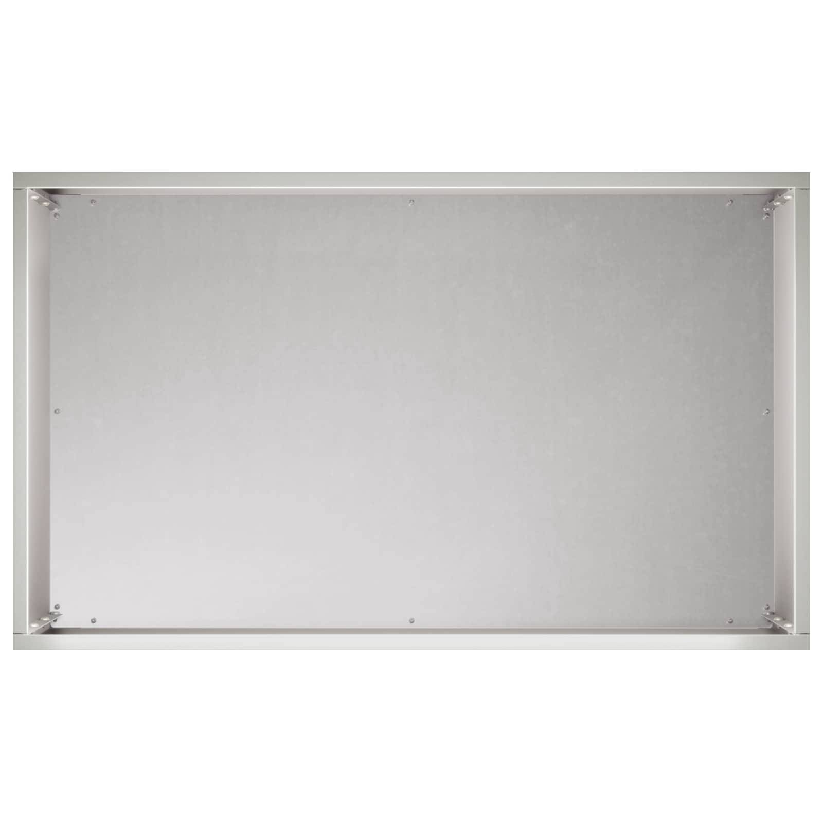 vidaXL Garten-Pflanzgefäß Silber 50 x 30 x 40 cm Edelstahl