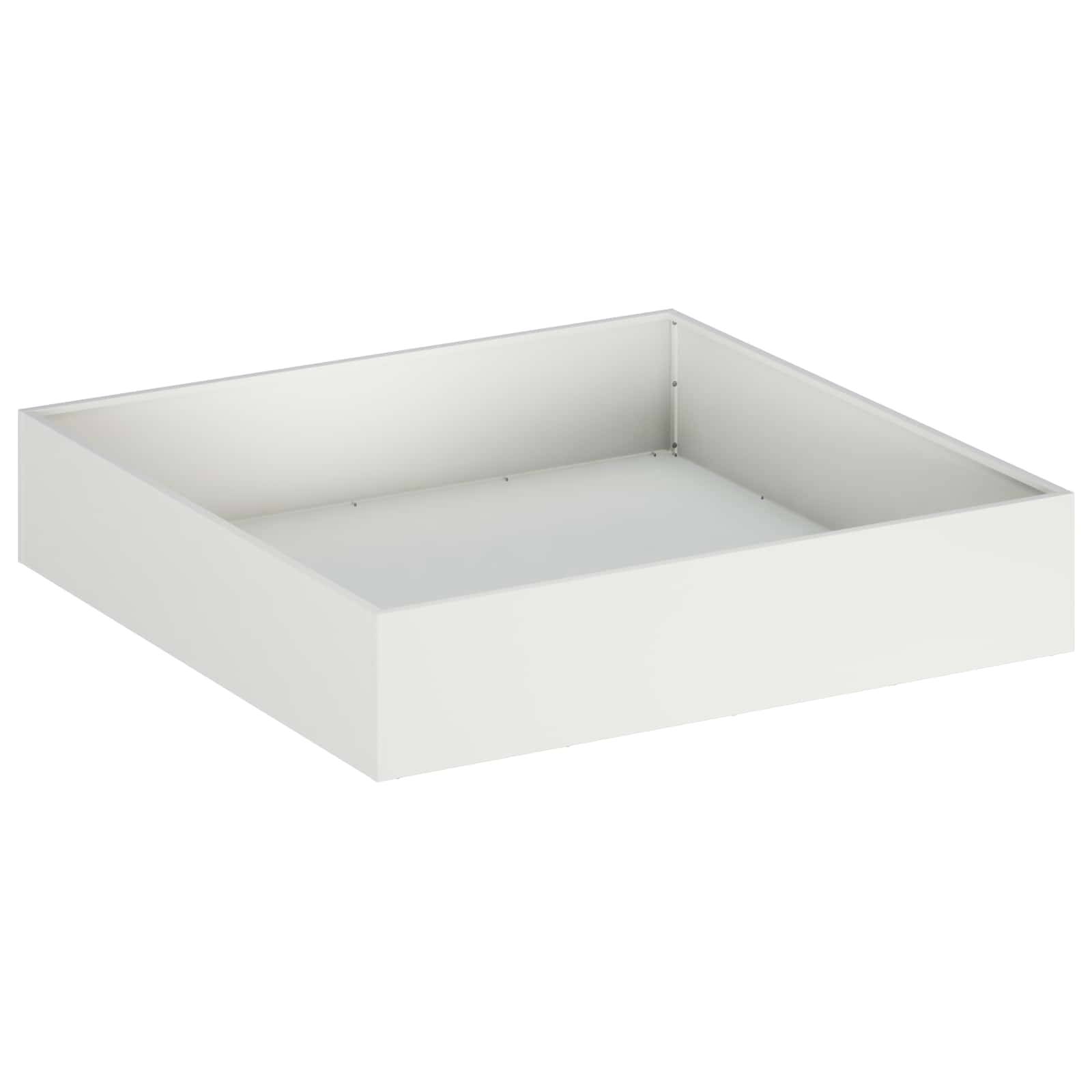 vidaXL Garten-Pflanzgefäß 2 Stk. Weiß 80 x 80 x 20 cm