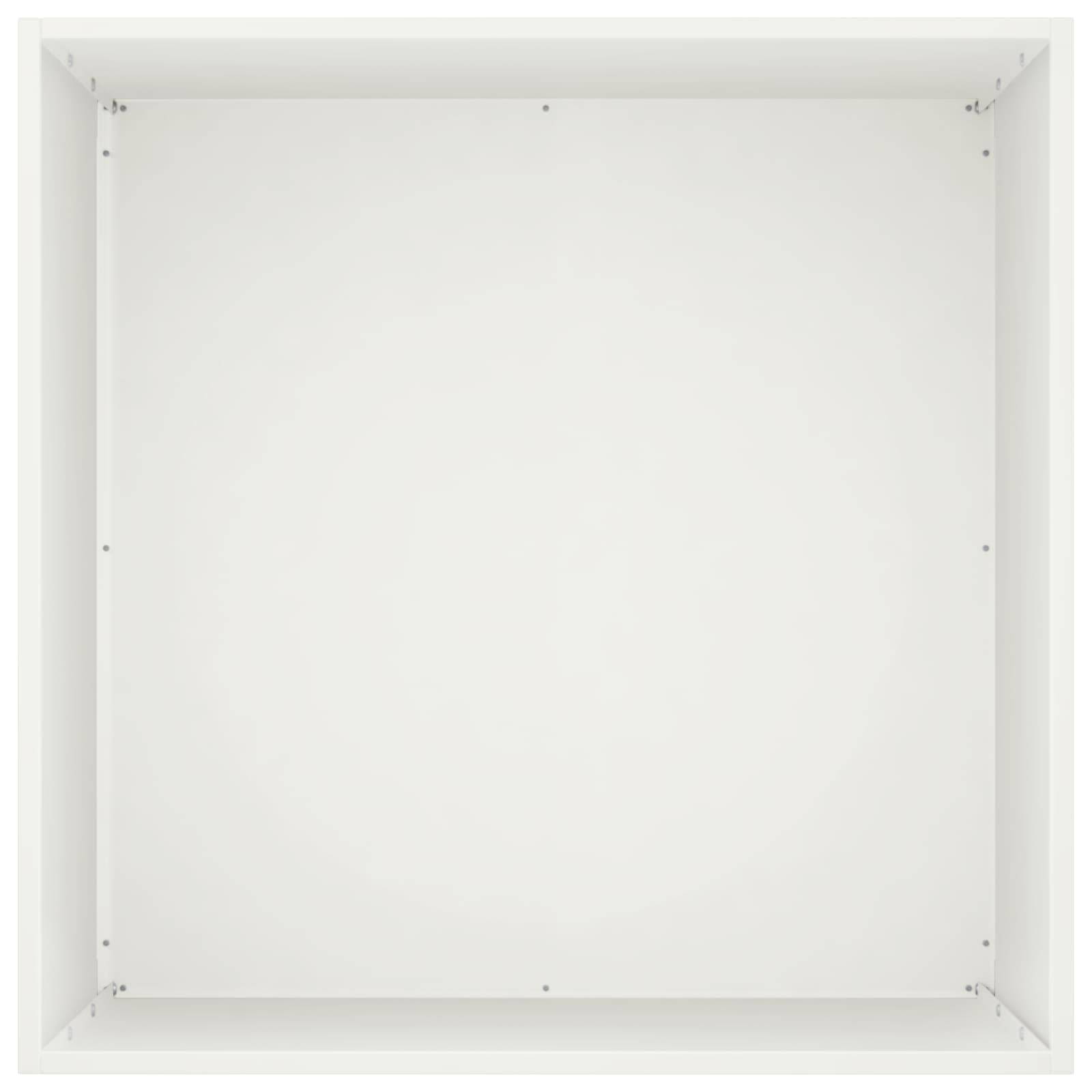 vidaXL Garten-Pflanzgefäß Weiß 40 x 40 x 75 cm Kaltgewalzter Stahl