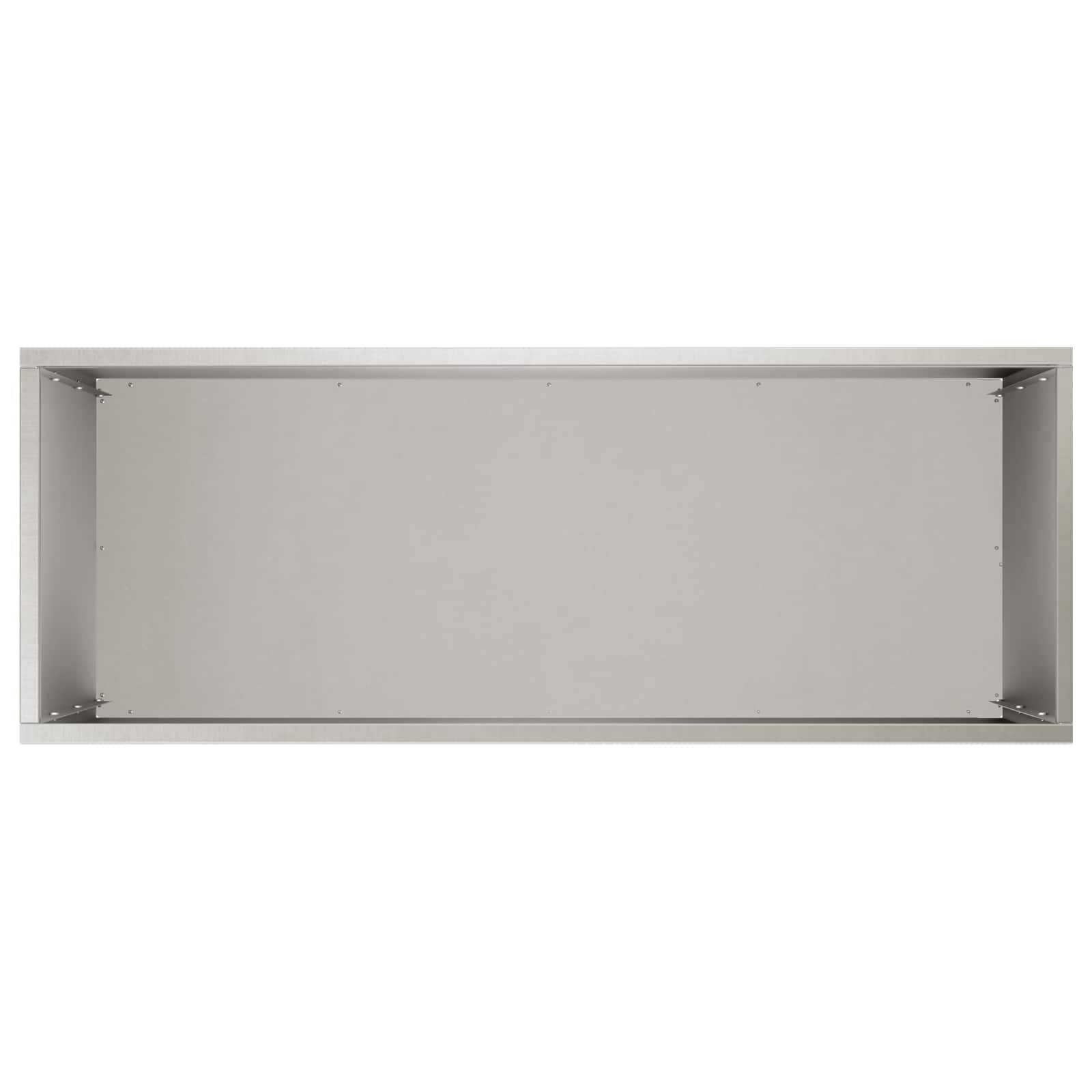 vidaXL Garten-Pflanzgefäß Silber 80 x 30 x 40 cm Edelstahl