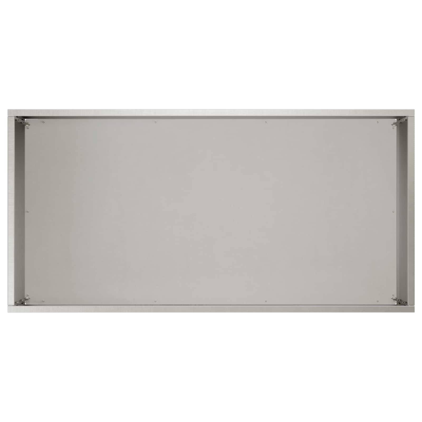 vidaXL Garten-Pflanzgefäß Silber 60 x 30 x 40 cm Edelstahl