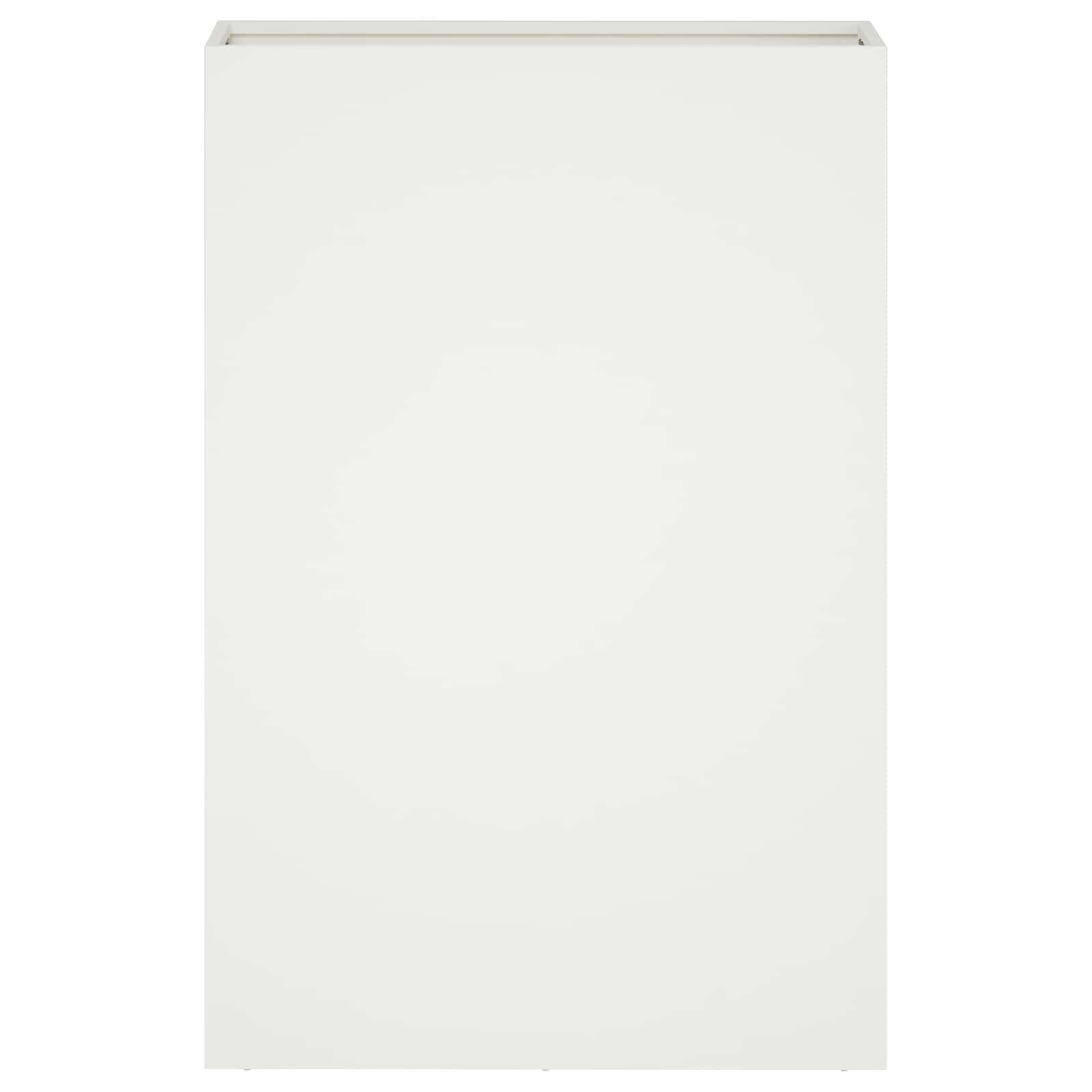 vidaXL Garten-Pflanzgefäß 2 stk. Weiß 40 x 20 x 75 cm