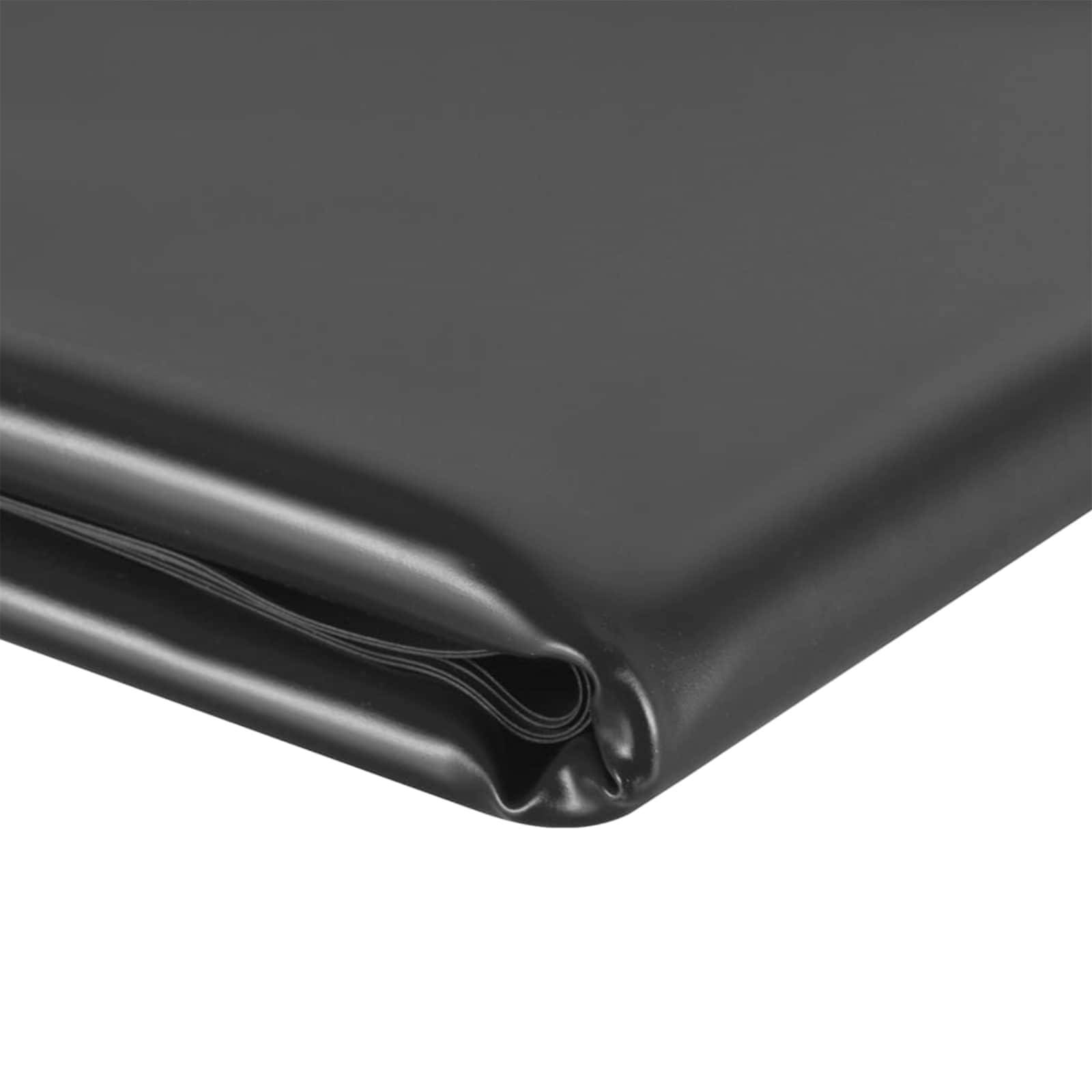 vidaXL Teichfolie 7 x 4 m PVC 0,5 mm Schwarz