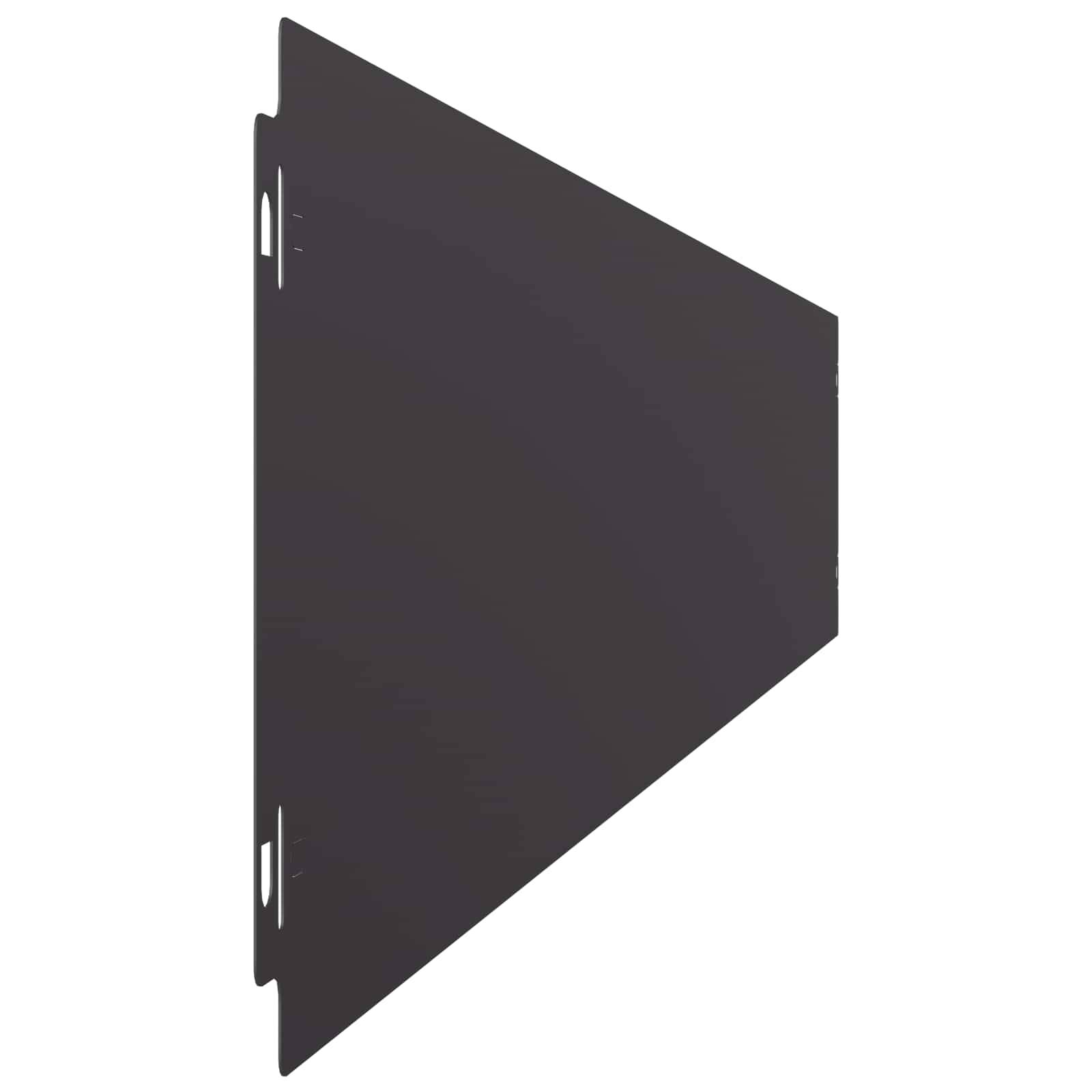 vidaXL Rasenkanten 30 Stk. 15 x 103 cm Stahl Schwarz