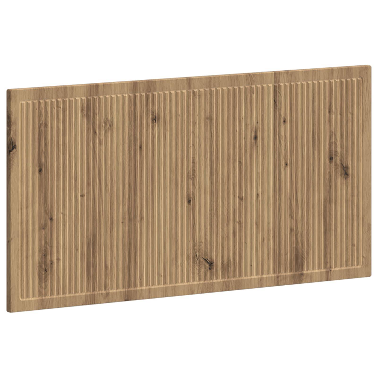 vidaXL Wandmontiertes Kopfteil EDE Artisan-Eiche Holzwerkstoff