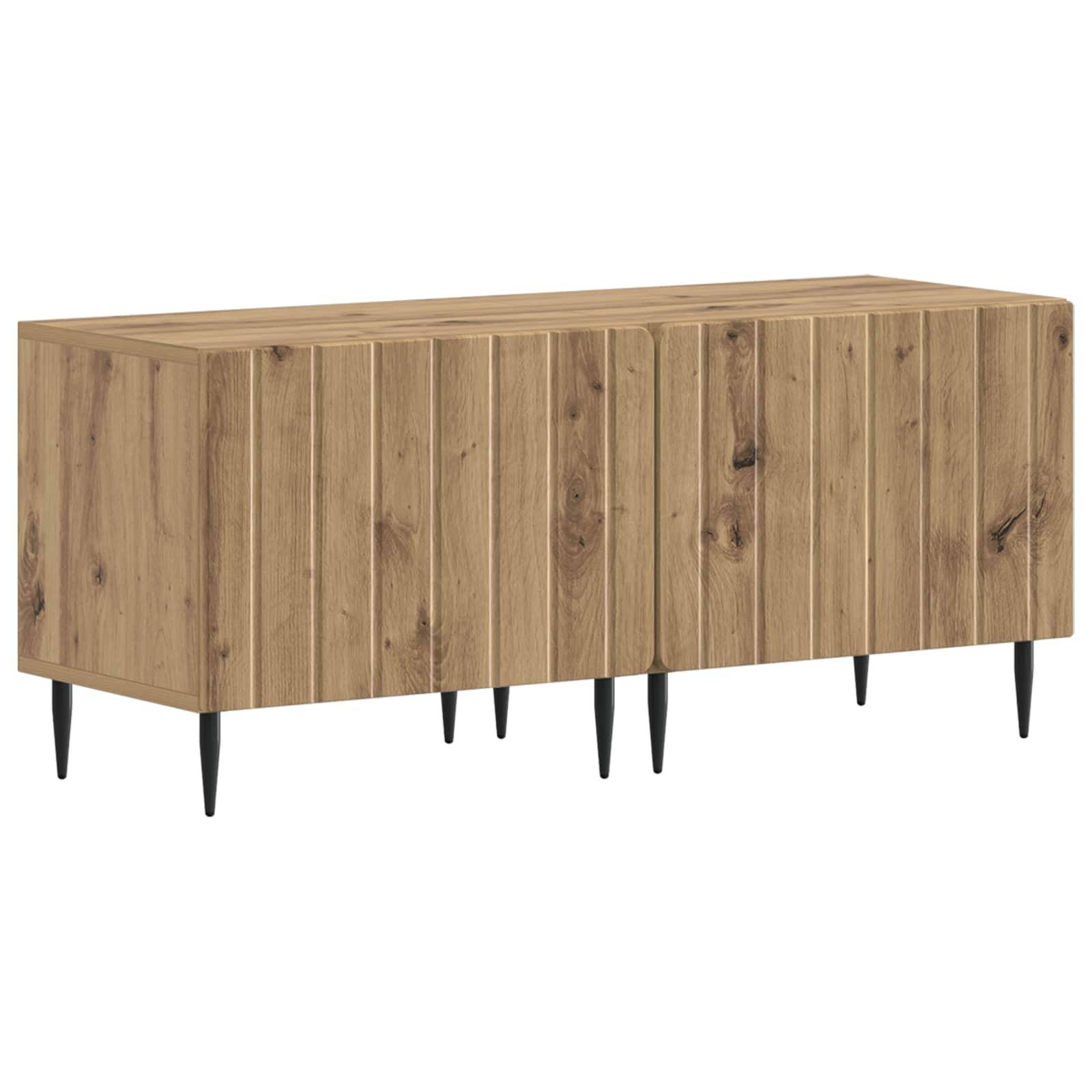 vidaXL TV-Schrank Artisan-Eiche Holzwerkstoff
