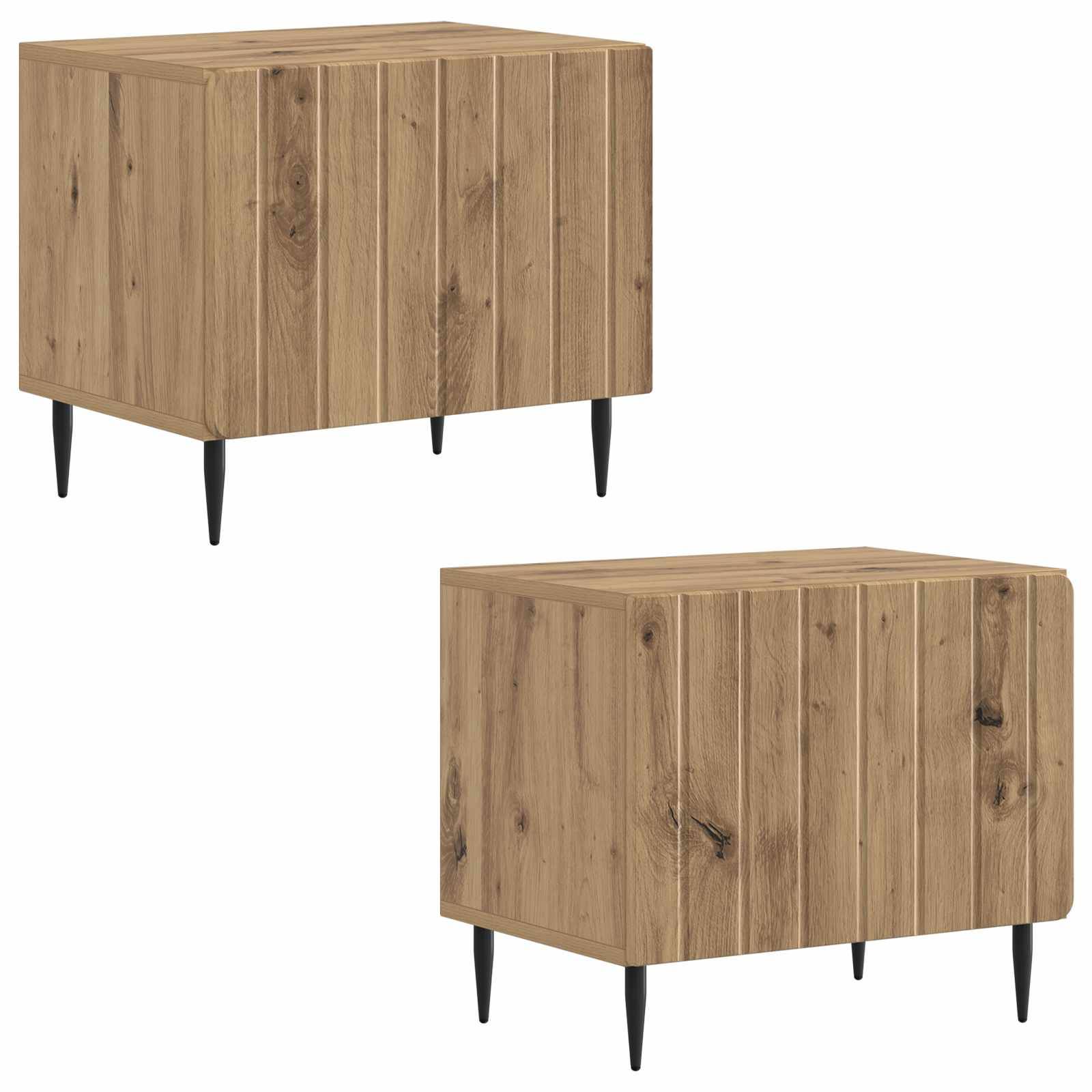 vidaXL TV-Schrank Artisan-Eiche Holzwerkstoff