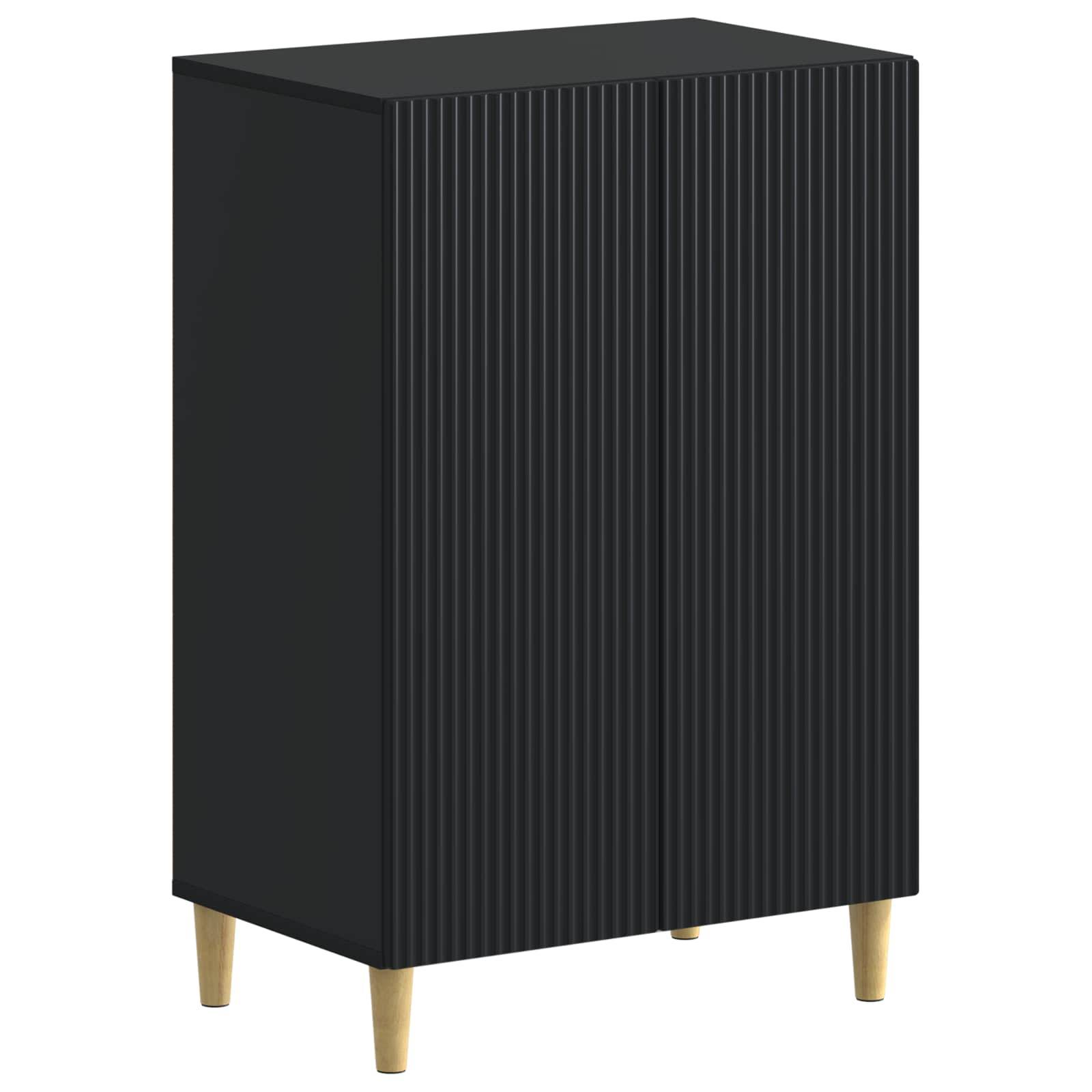 vidaXL Schuhschrank ARNHEM 59,5 x 39,5 x 90 cm Holzwerkstoff Schwarz