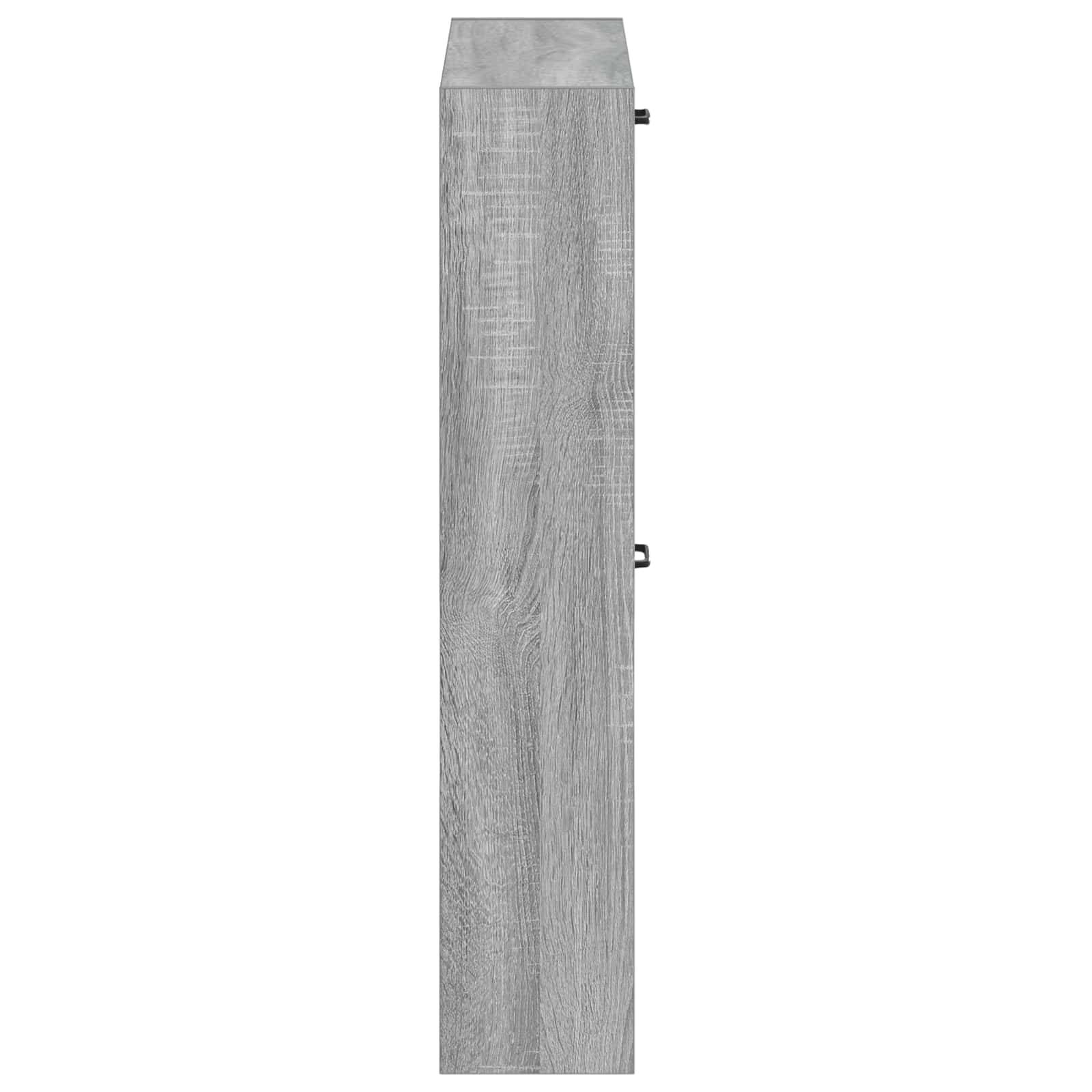 vidaXL Wandmontierter Schuhschrank HOORN 71 x 17 x 86 cm Holzwerkstoff