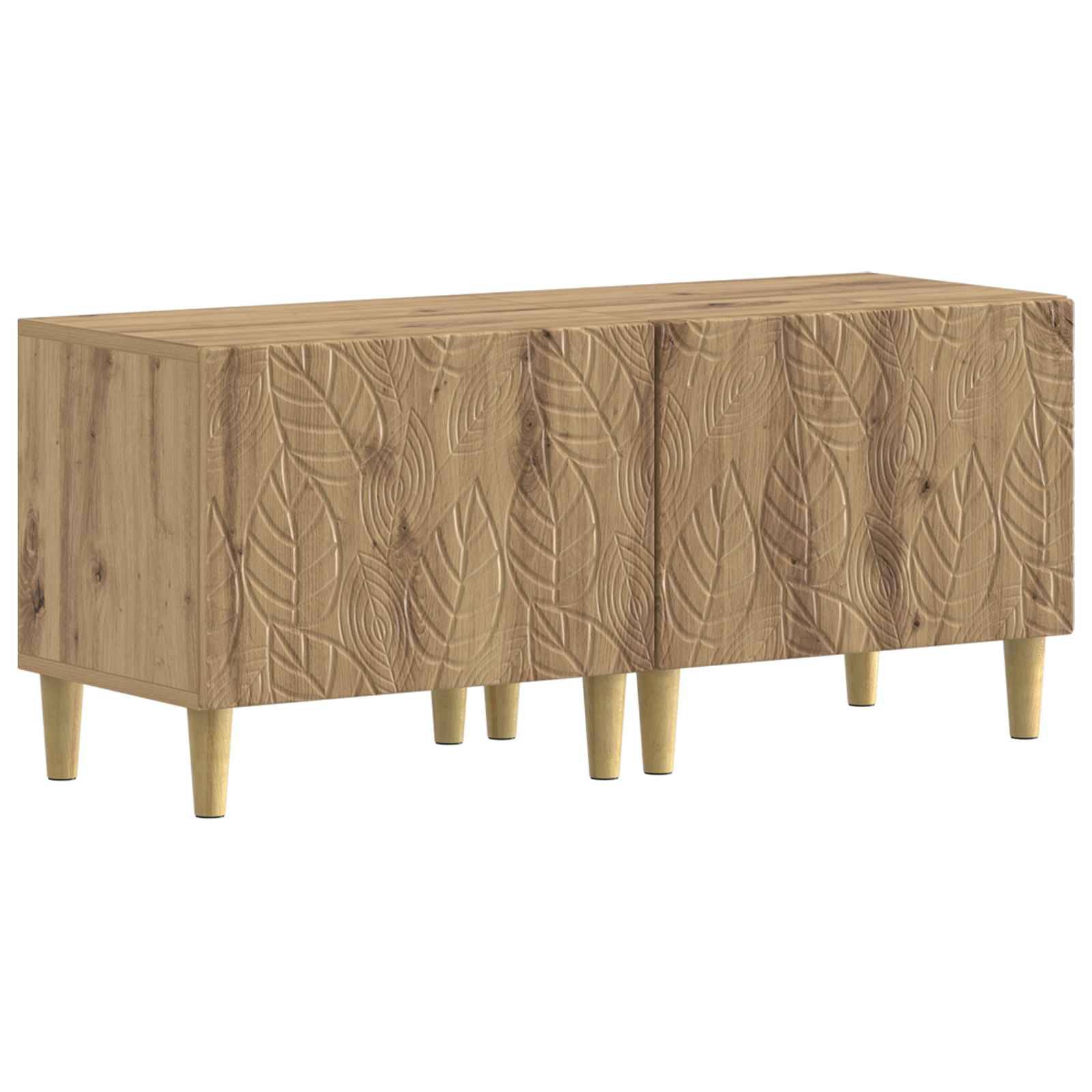 vidaXL TV-Schrank Artisan-Eiche Holzwerkstoff