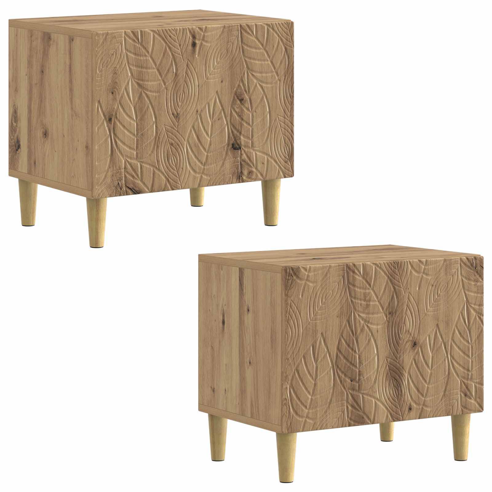 vidaXL TV-Schrank Artisan-Eiche Holzwerkstoff