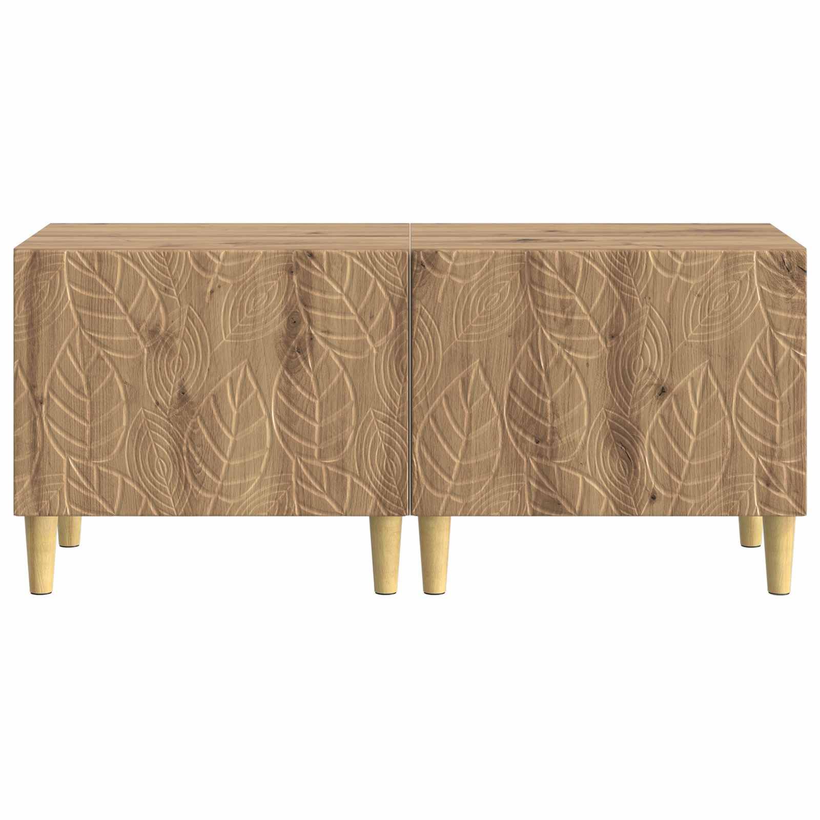 vidaXL TV-Schrank Artisan-Eiche Holzwerkstoff