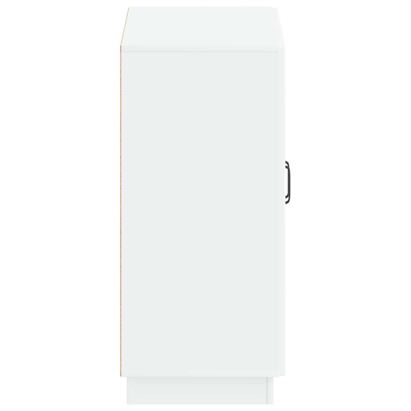 vidaXL Schuhschrank HOORN 59,5 x 39,5 x 87 cm Holzwerkstoff Weiß