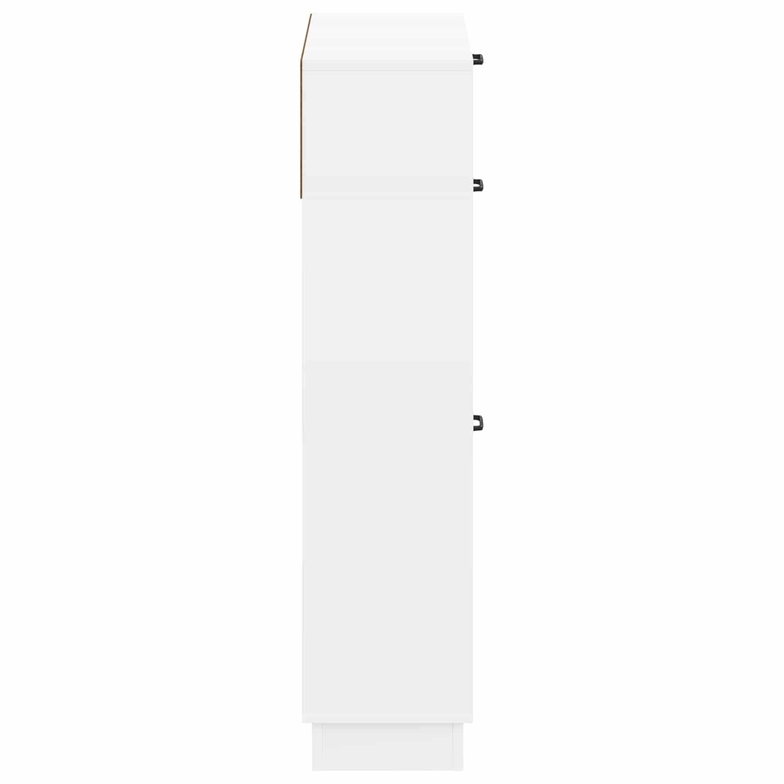 vidaXL Schuhschrank HOORN 78 x 24 x 100 cm Holzwerkstoff Weiß