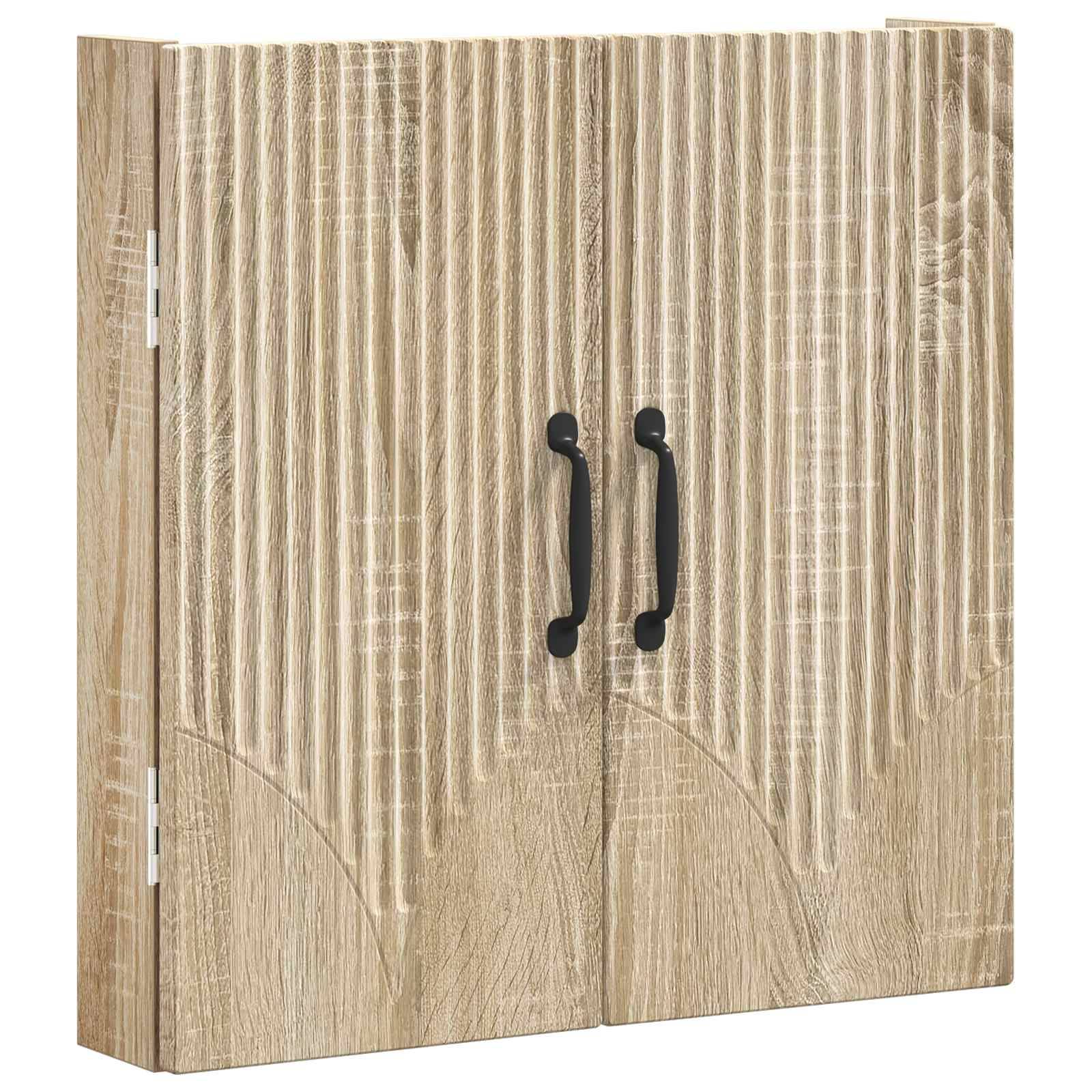 vidaXL Dartboard Schrank HOORN Sonoma-Eiche 52,5 x 10,5 x 53,5 cm