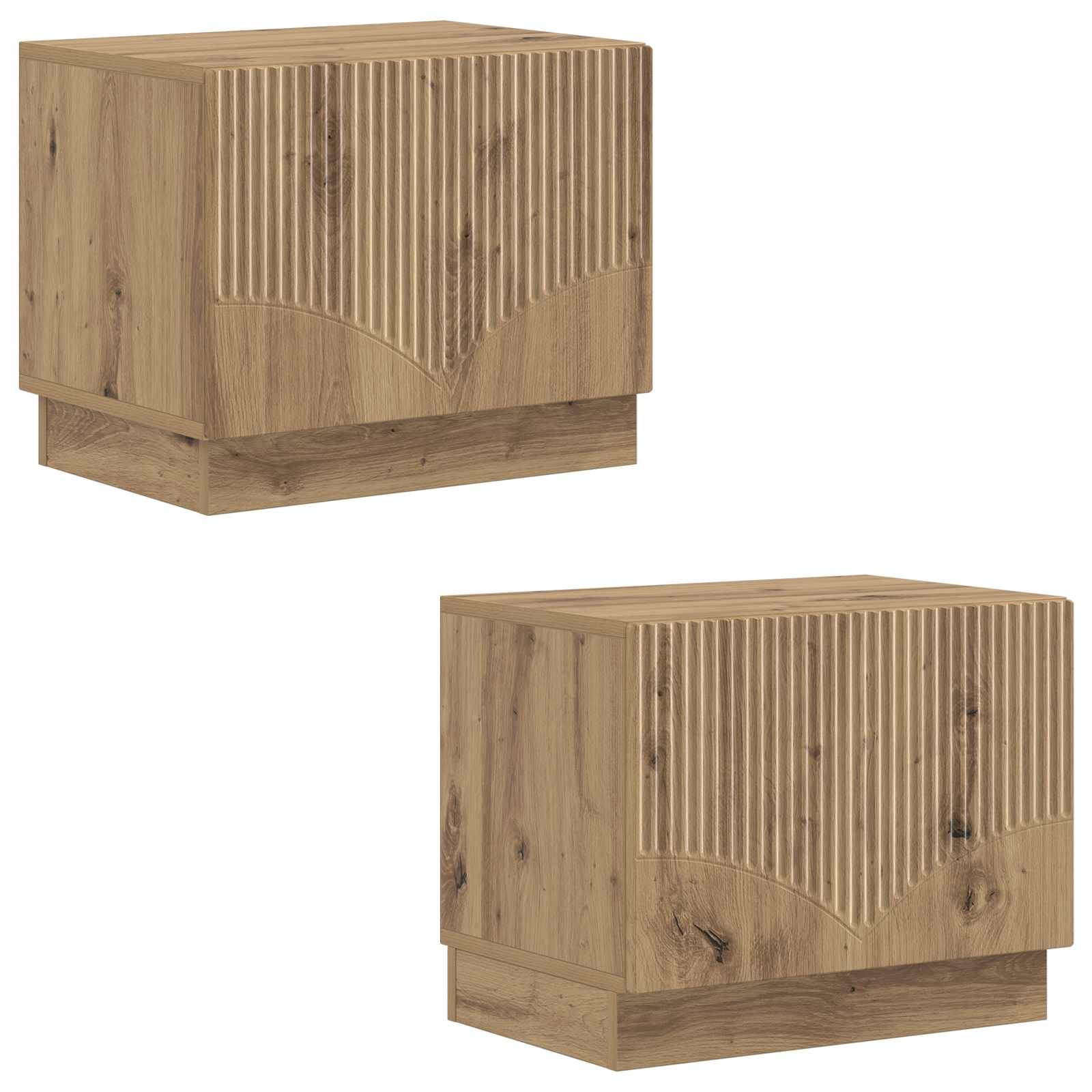 vidaXL TV-Schrank Artisan-Eiche Holzwerkstoff