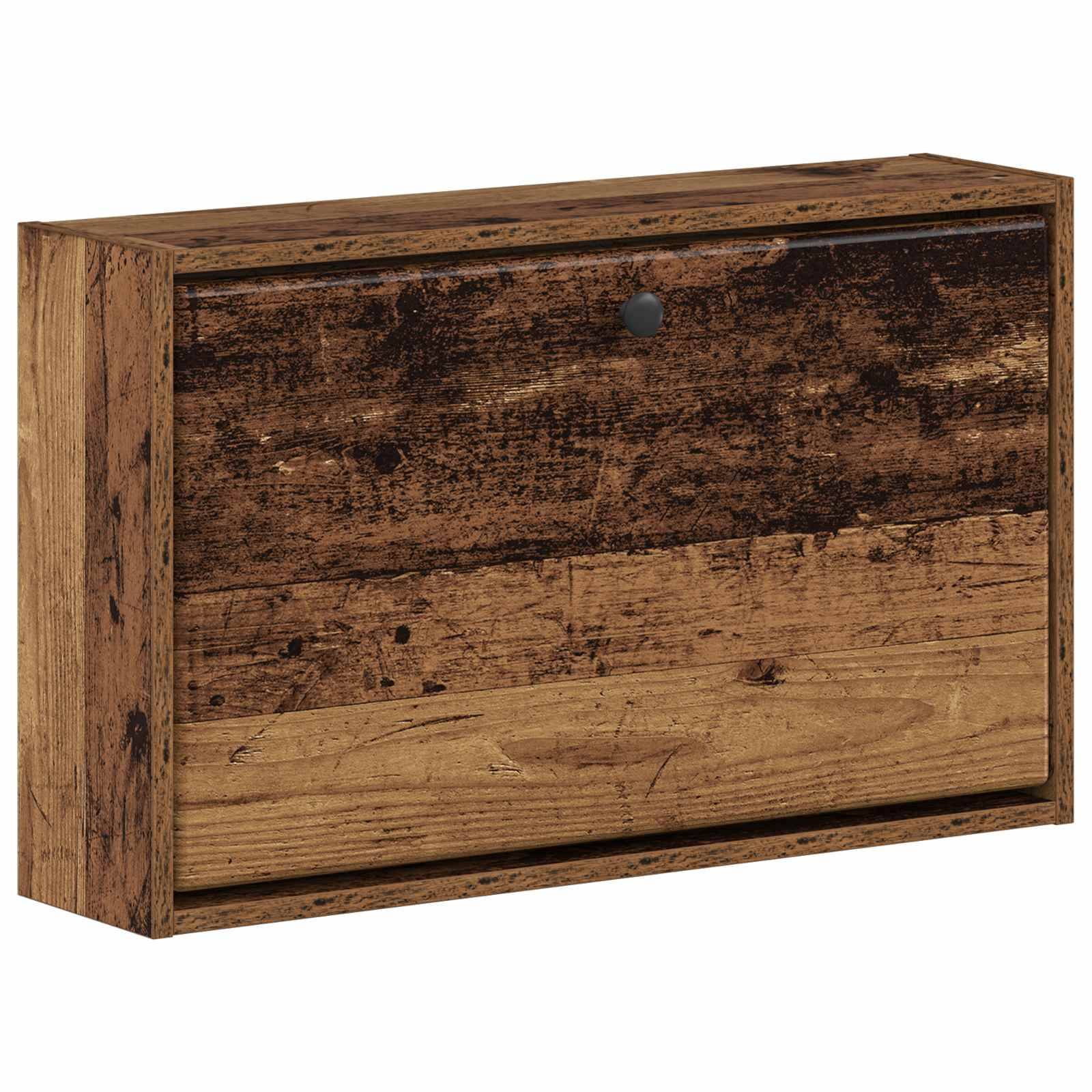 vidaXL Wandmontierter Schuhschrank BREDA 71 x 17 x 43 cm Holzwerkstoff