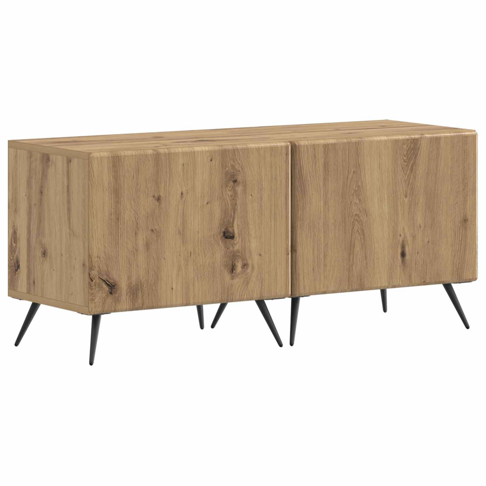 vidaXL TV-Schrank Artisan-Eiche Holzwerkstoff