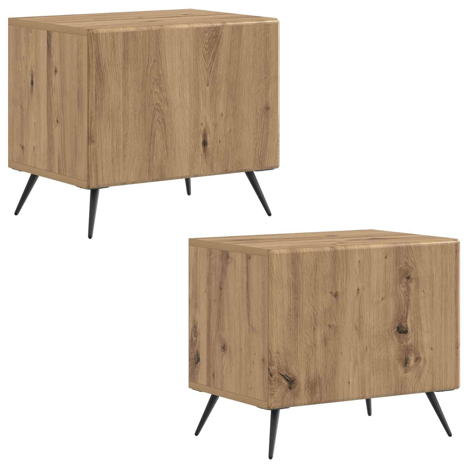 vidaXL TV-Schrank Artisan-Eiche Holzwerkstoff
