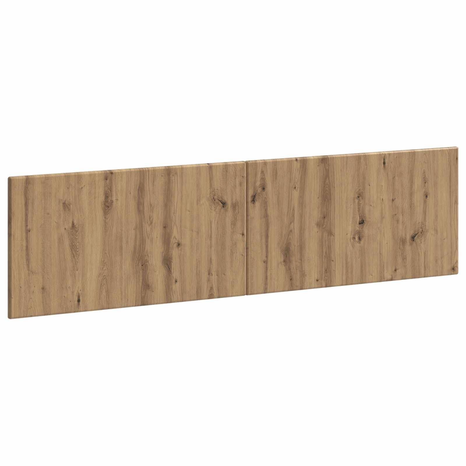 vidaXL Wandmontiertes Kopfteil BREDA Artisan-Eiche Holzwerkstoff