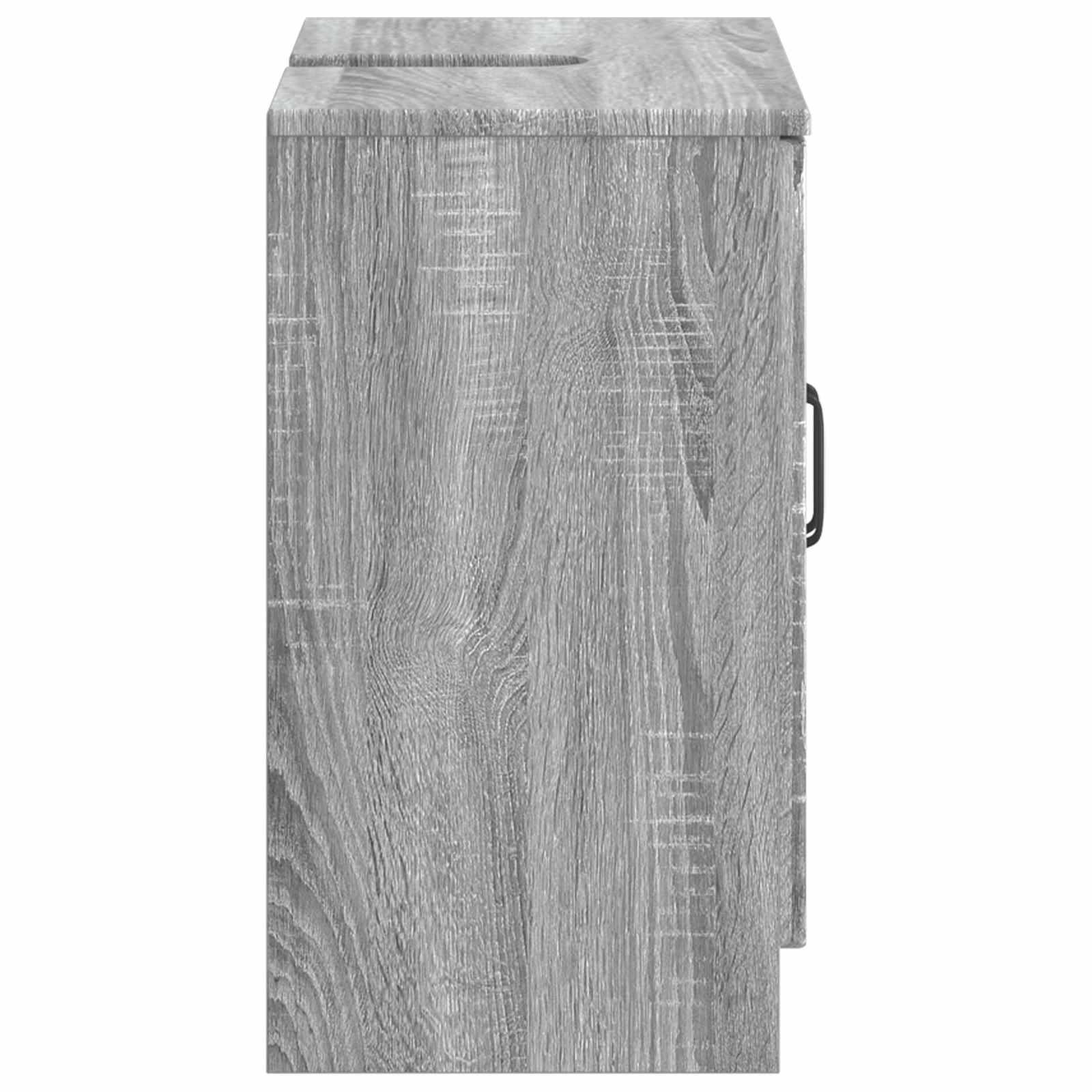 vidaXL Waschbeckenschrank UTRECHT Sonoma-Grau 59,5 x 31,5 x 59 cm
