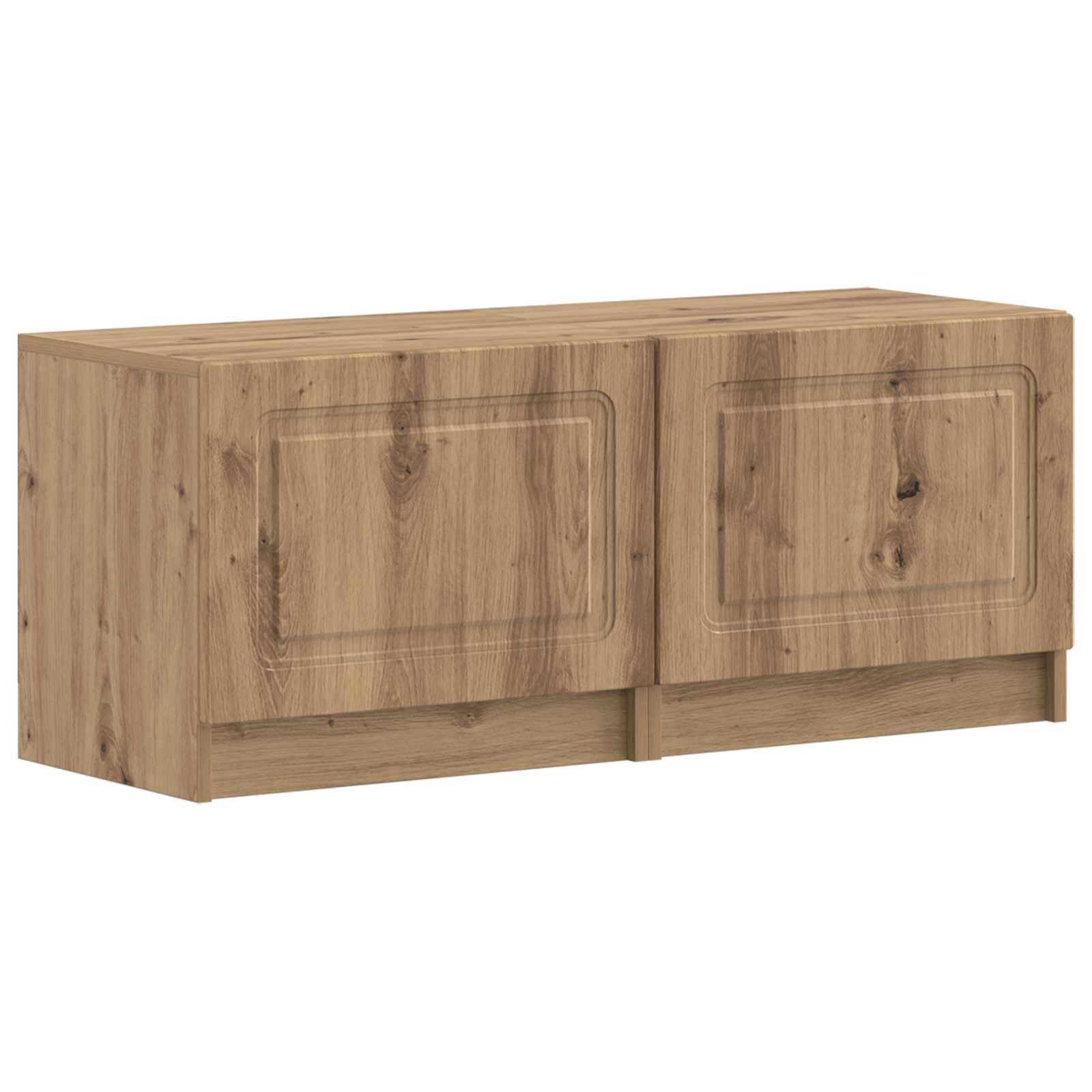 vidaXL TV-Schrank Artisan-Eiche Holzwerkstoff