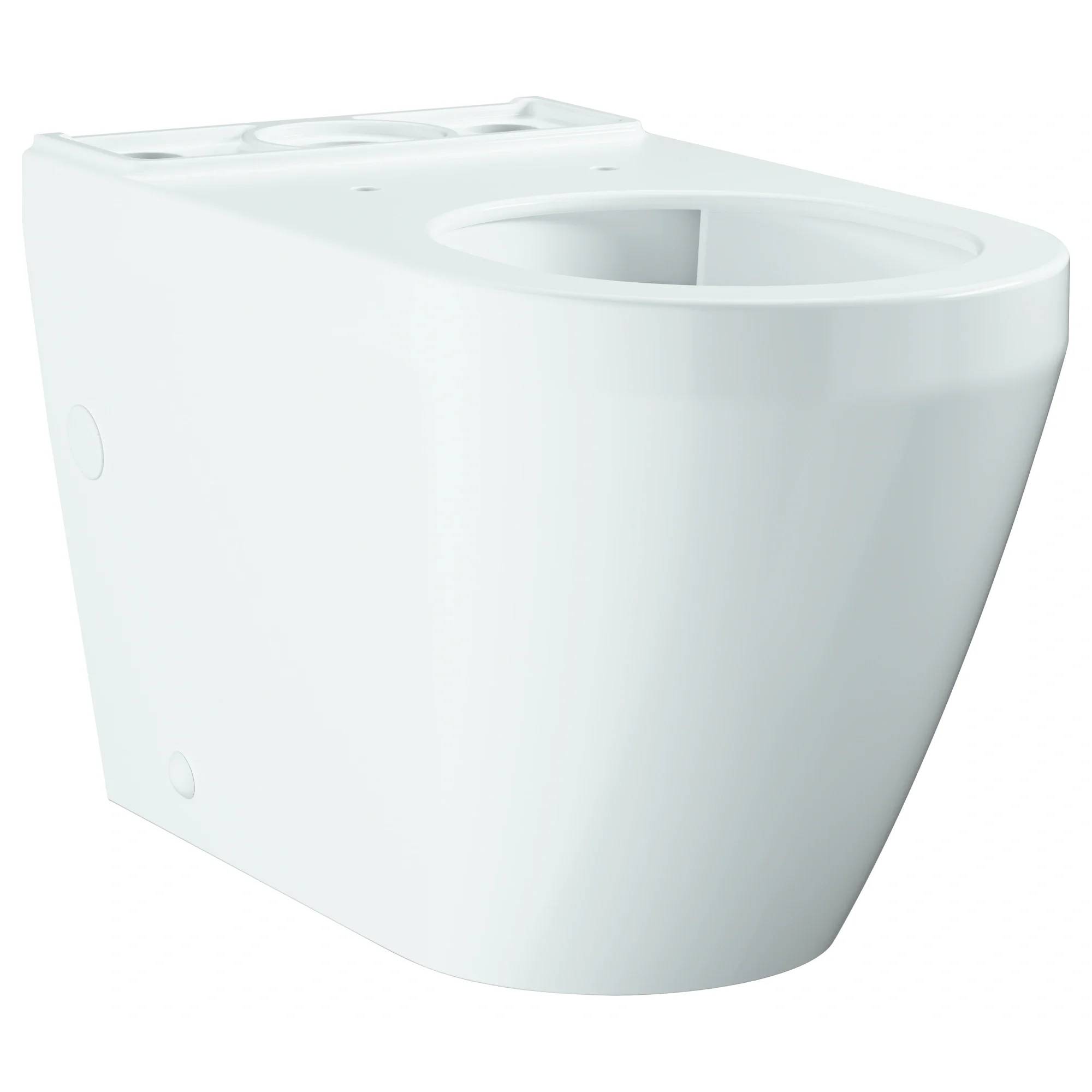 Grohe Stand-WC-Kombination Euro Keramik 102489, spülrandlos, alpinweiß, 1 Stk.