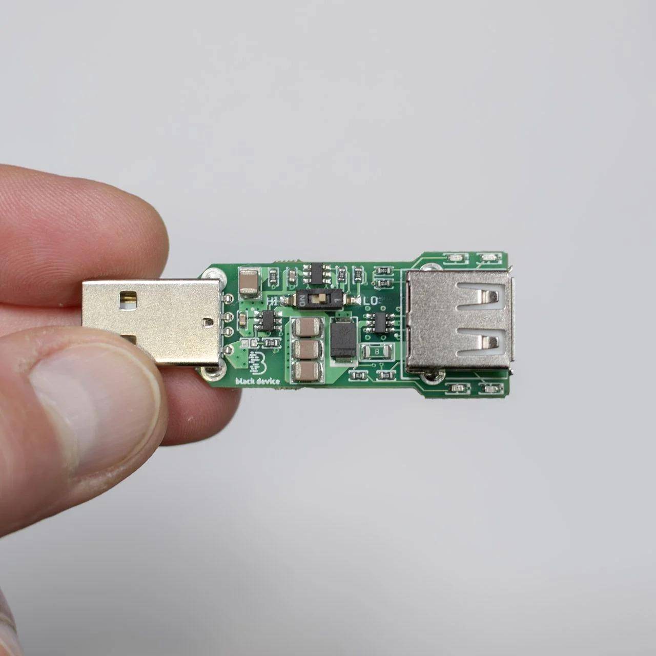 Elecrow USBSafe, USB-Portschutz, Inline-Modul, Überstrom-, Kurzschluss-, und ESD-Schutz
