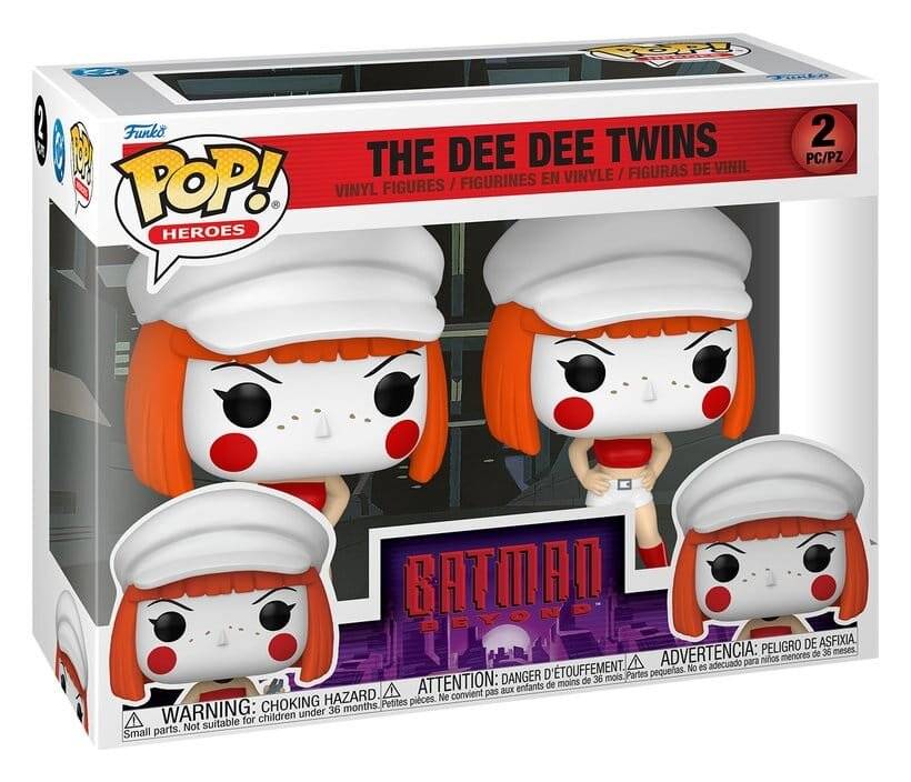 POP-Pack mit 2 Figuren DC Comics Batman Beyond The Dee Dee Twins