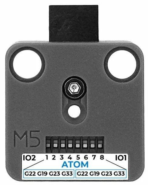 M5Stack Atomic ToUnit Base, Adapterplatine, HY2.0-4P, DIP Schalter, IO Erweiterung Atom Unit