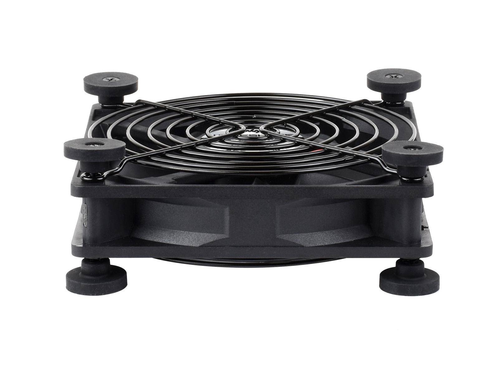Waveshare 120mm Lüfter, PWM-Motor, 3-Stufen-Regelung, USB-A, 52 CFM, 18 bis 27dB, 5V