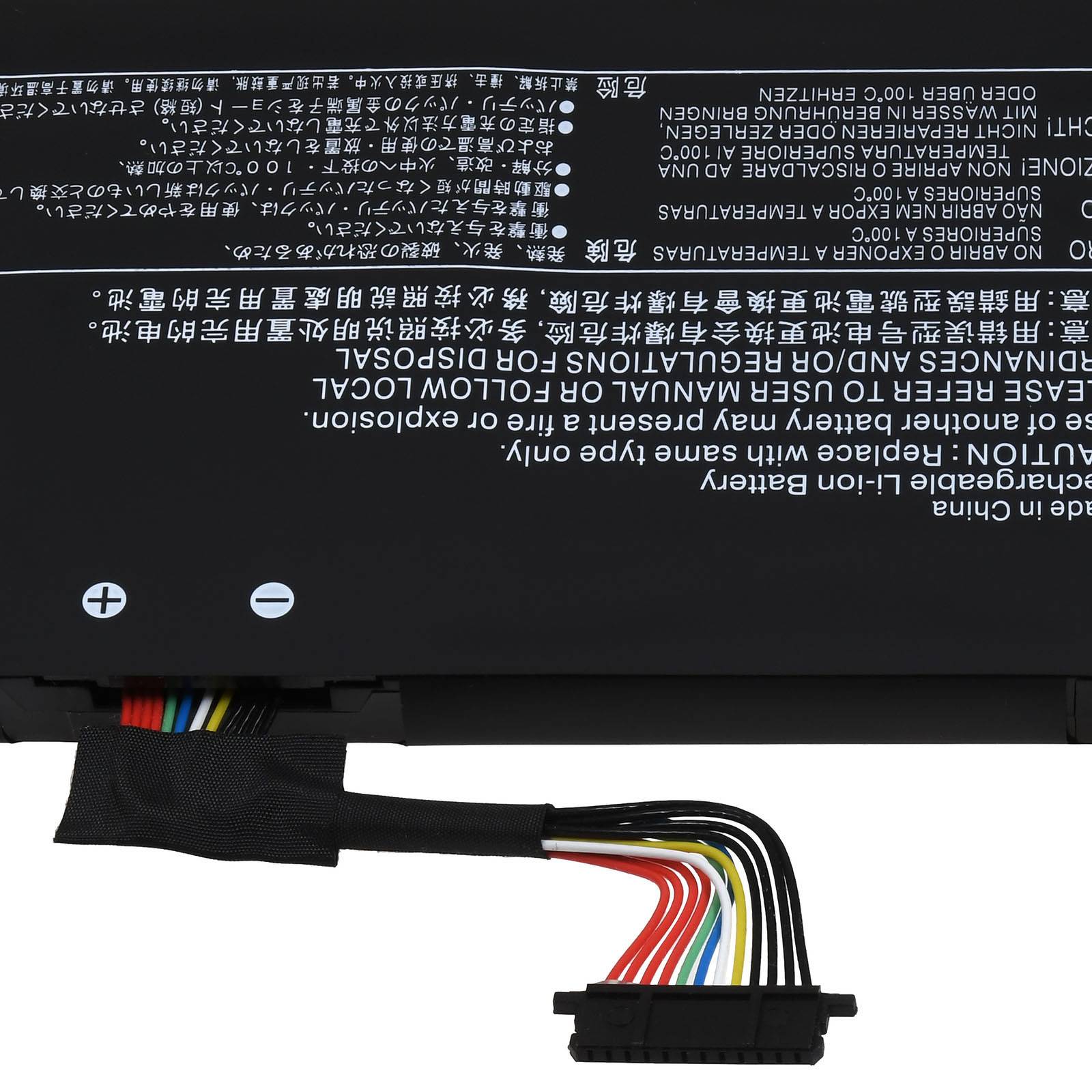 Powery Akku passend für Lenovo Legion 5-16IRX9 83DG 83EW Laptop Typ L23D4PK5, 15,52V, Li-Polymer