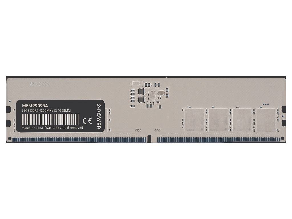 2-power 8GB DDR5 4800MHz CL40 DIMM - 8 GB - DDR5