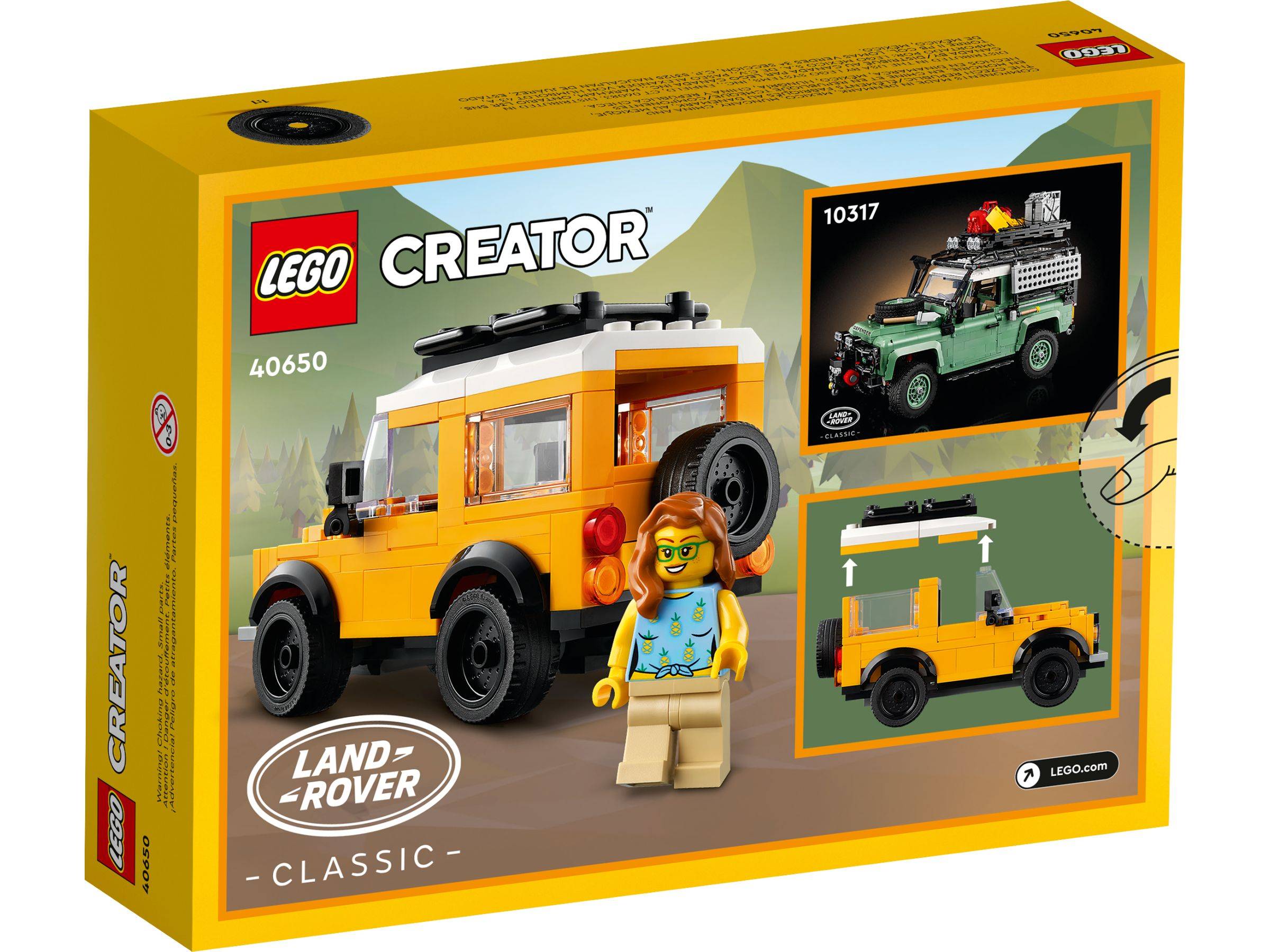 LEGO® Creator 40650 Klassischer Land Rover Defender