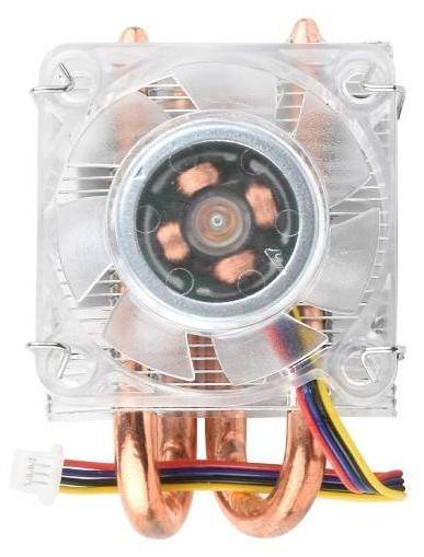 Waveshare Low-Profile ICE Tower CPU-Kühler V2, Lüfter für Raspberry Pi 5, RGB-LED, 5V