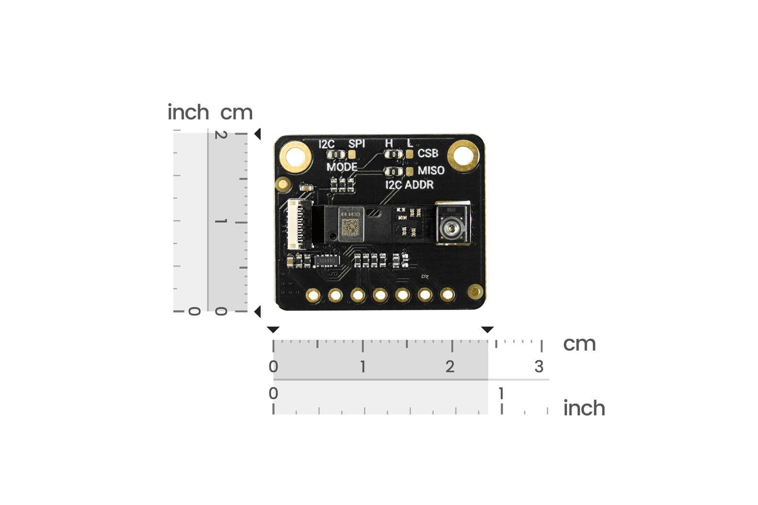DFRobot Fermion BMV080 Feinstaub-Luftqualitätssensor, ohne Lüfter, für PM1 PM2,5 PM10, I2C SPI, 3,3V