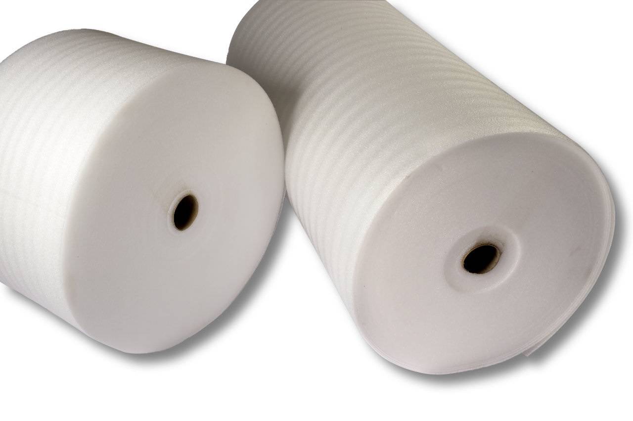 Packschaum Schaumfolie Zuschnitt, 150 x 1000 x 2,0mm weiß, 1000 Stück