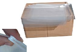LDPE Schiebeverschlußbeutel, 250x170x0,075mm, transparent, 1000 Stück